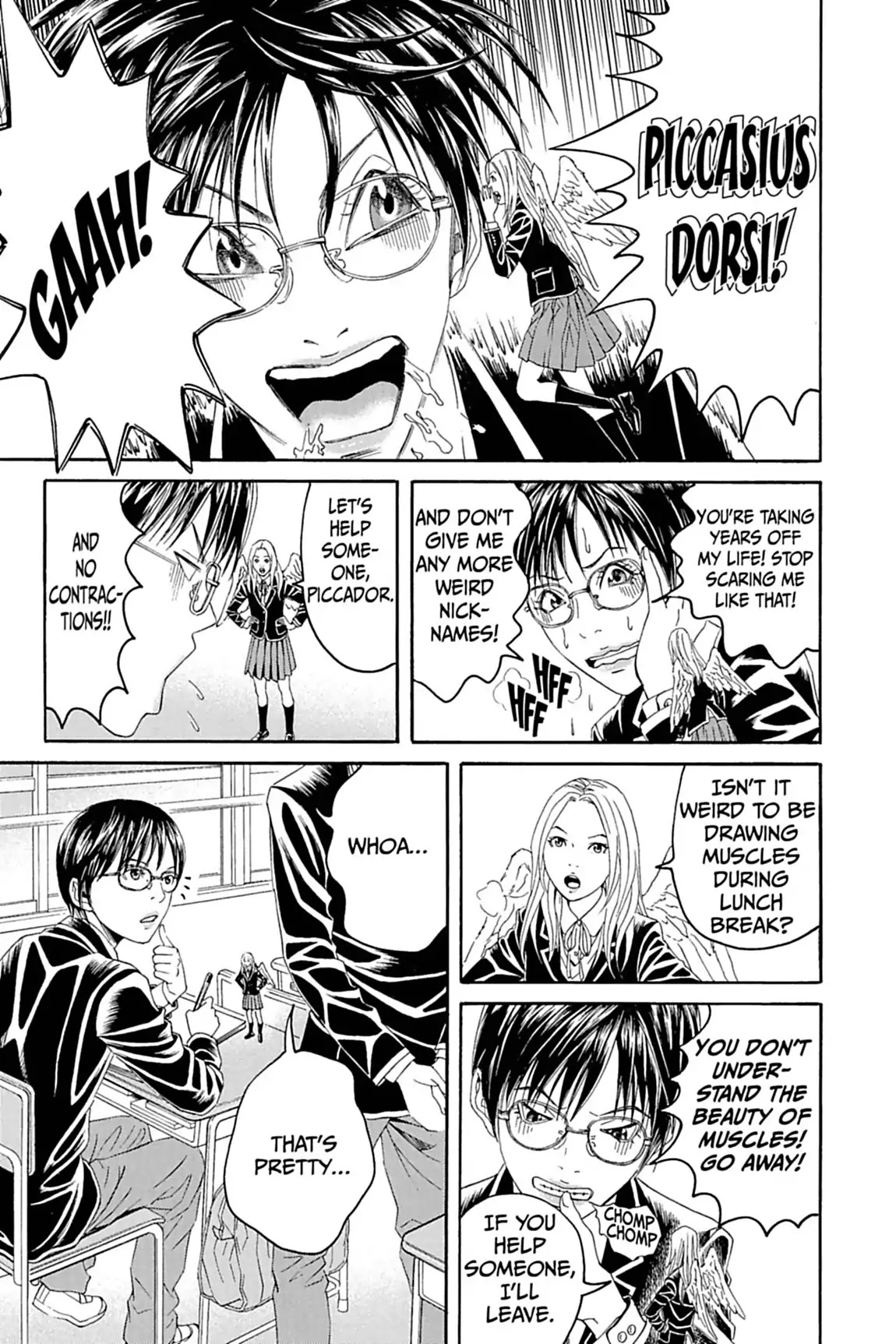 Genkaku Picasso Chapter 7.1 page 3 - Chapter 7: Vol.2 Vision 7: HISHIDA'S HOLY WAR (part 1)