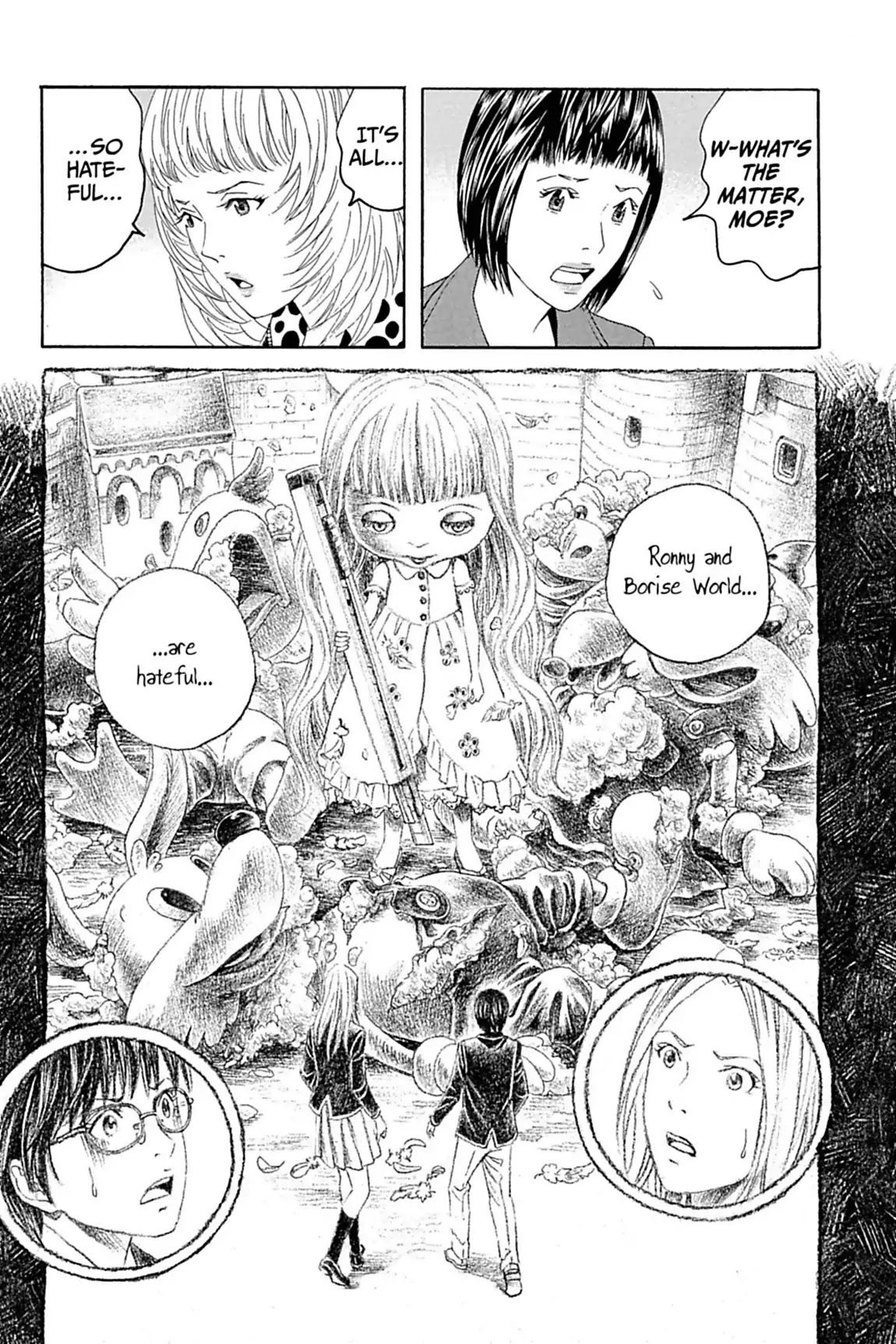 Genkaku Picasso Chapter 8.1 page 32 - Chapter 8: Vol.2 Vision 8: BORISE WORLD and MORE (part 1)