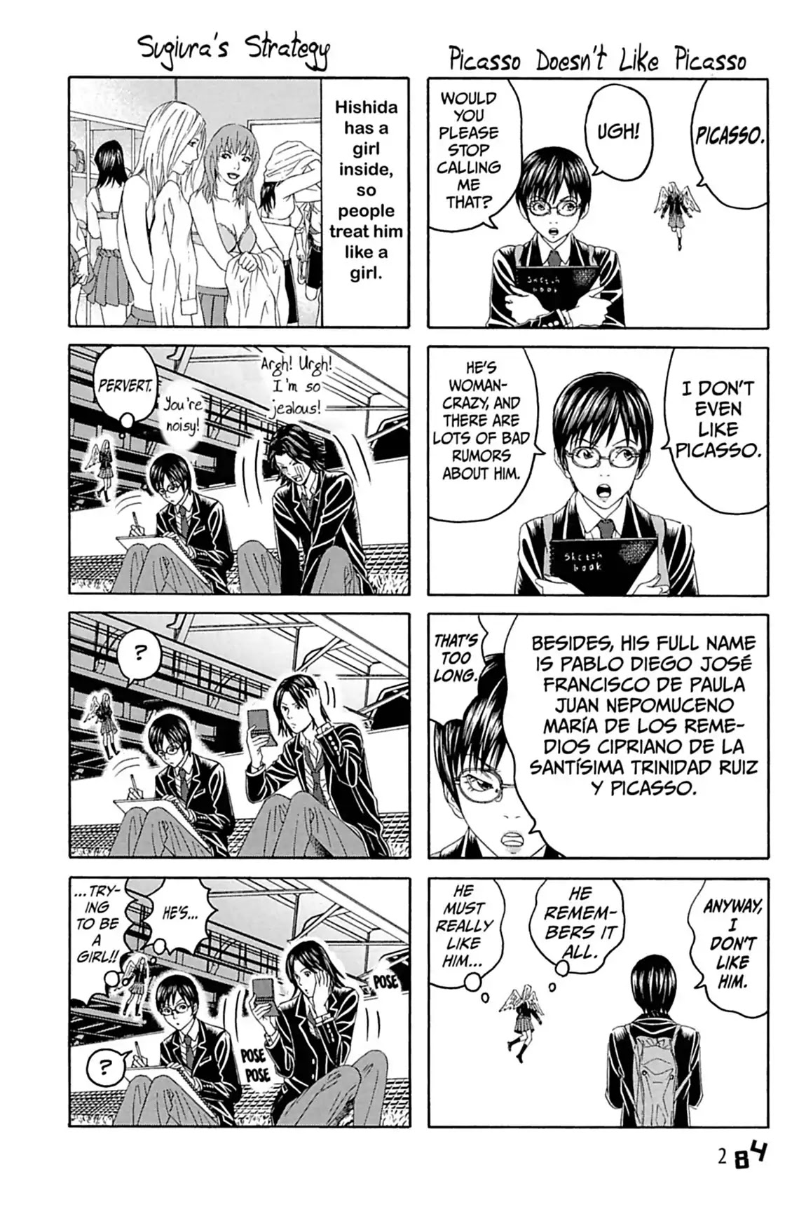 Genkaku Picasso Chapter 8.5 page 2 - Vol.2 EXTRA: Hikari Hamura's Illustrated Tales
