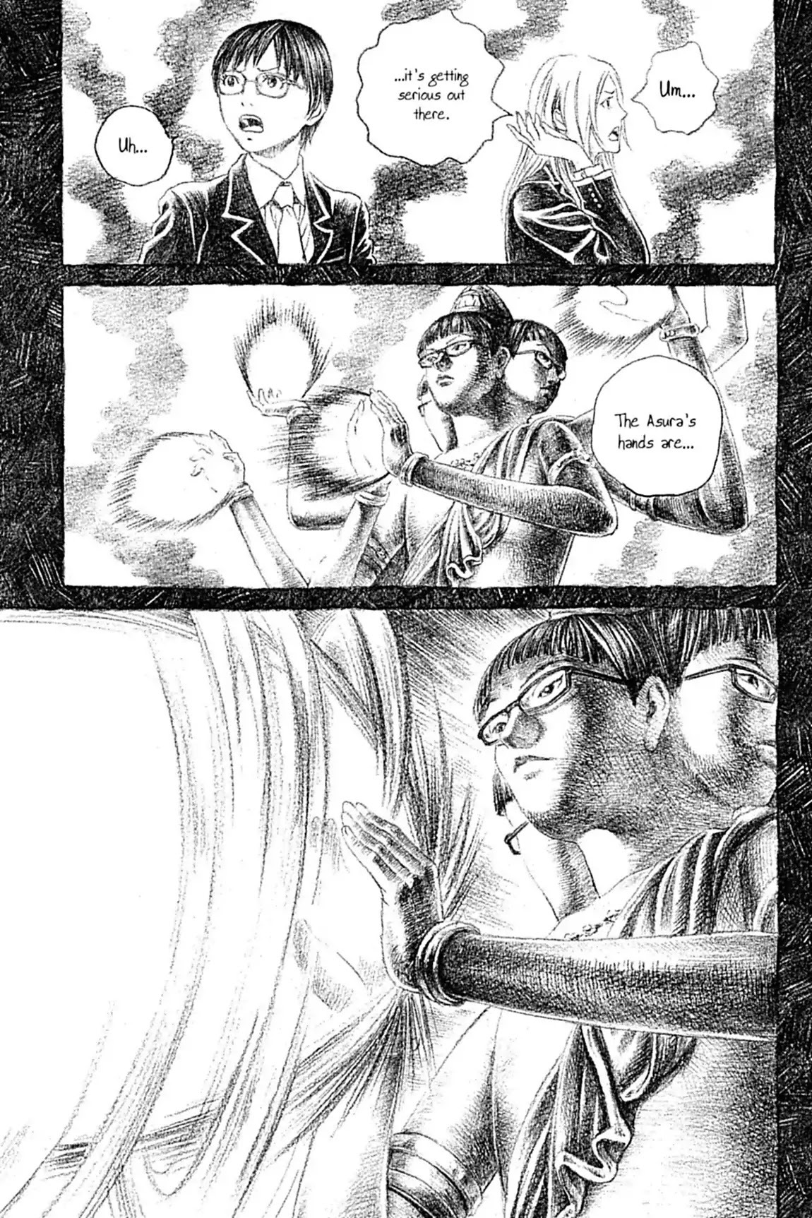 Genkaku Picasso Chapter 9.1 page 34 - Chapter 9: Vol.3 Vision 9: YUTO AS ASURA (part 1)