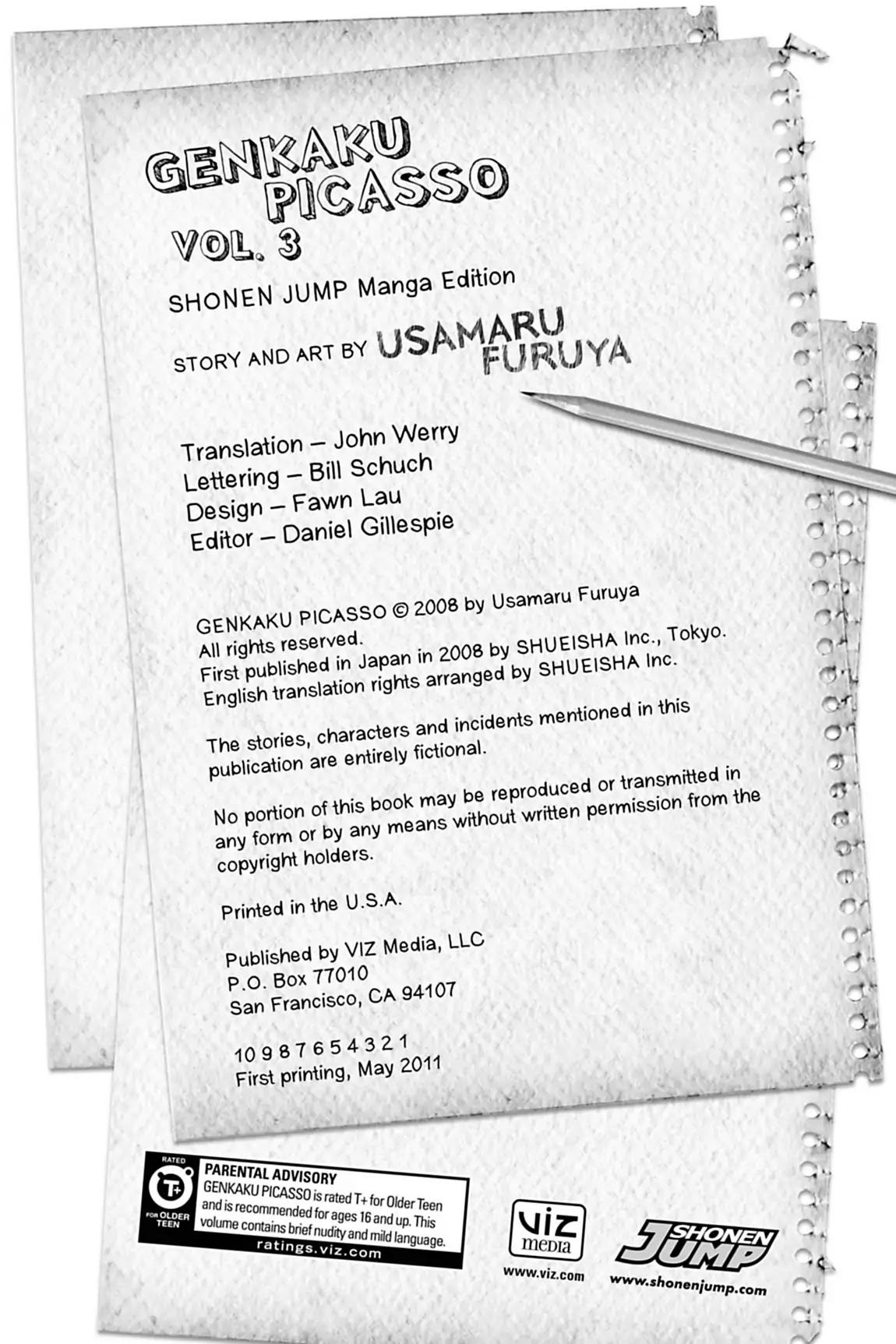 Genkaku Picasso Chapter 9.1 page 5 - Chapter 9: Vol.3 Vision 9: YUTO AS ASURA (part 1)