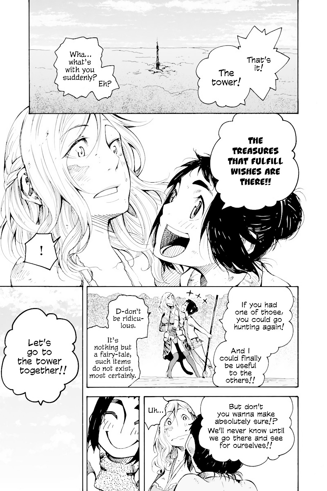 Genshi Otome to Kami no Tou Chapter 1 page 44 - Chapter 1: The Treasure of Wishes (First Half)