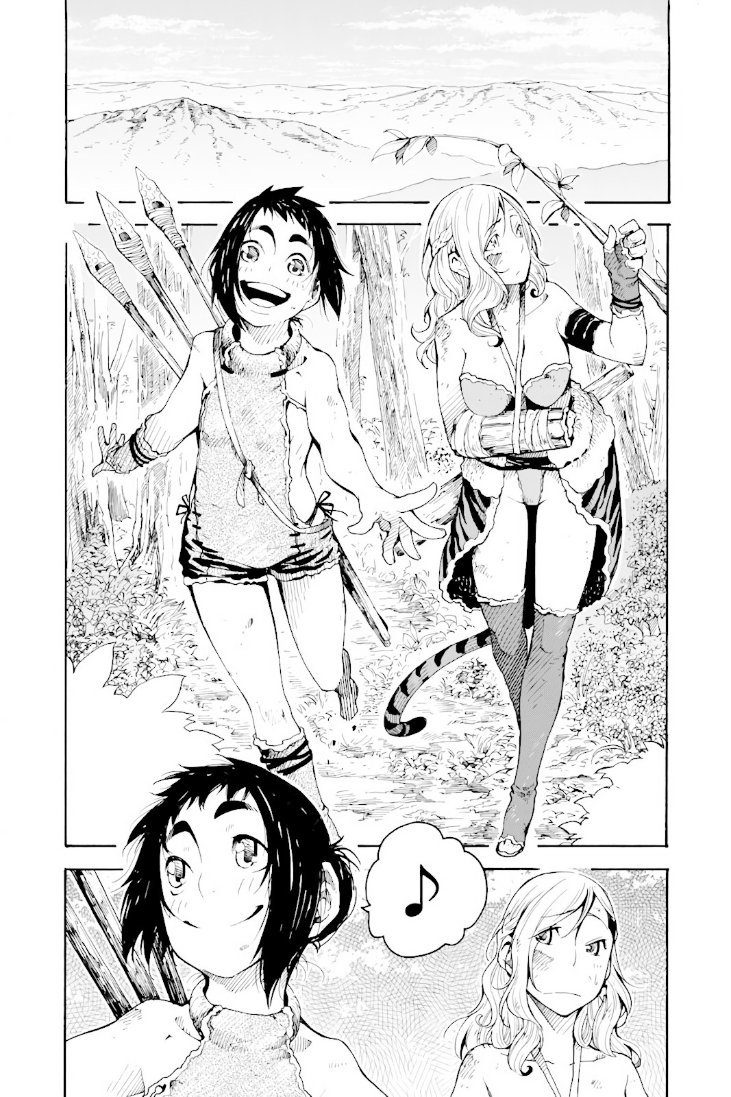 Genshi Otome to Kami no Tou Chapter 1 page 45 - Chapter 1: The Treasure of Wishes (First Half)