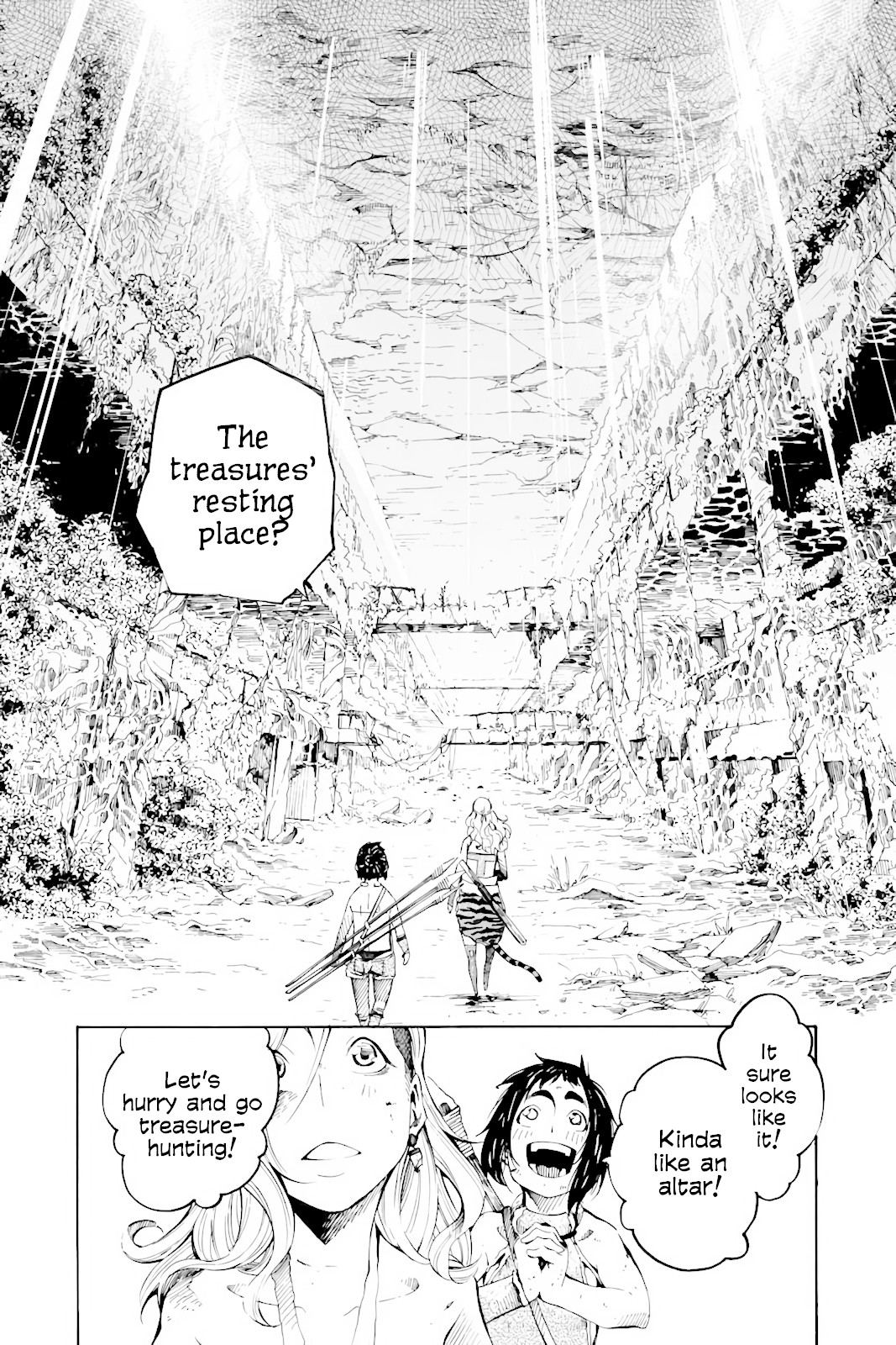 Genshi Otome to Kami no Tou Chapter 2 page 20 - Chapter 2: The Treasure of Wishes (Second Half)