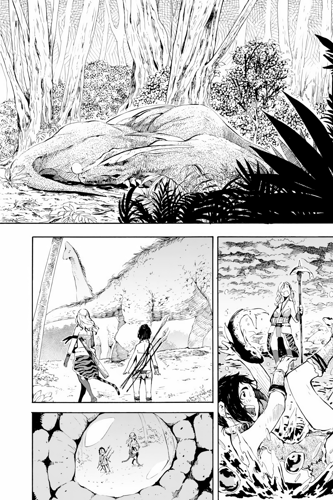 Genshi Otome to Kami no Tou Chapter 2 page 4 - Chapter 2: The Treasure of Wishes (Second Half)