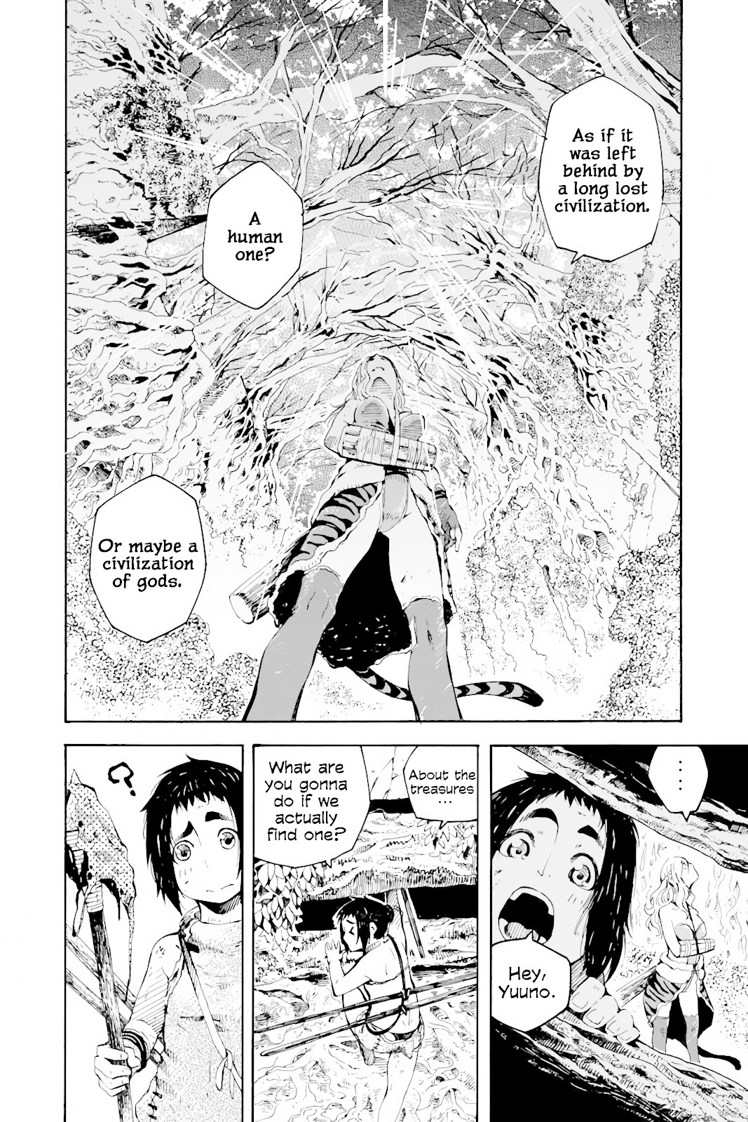 Genshi Otome to Kami no Tou Chapter 2 page 8 - Chapter 2: The Treasure of Wishes (Second Half)