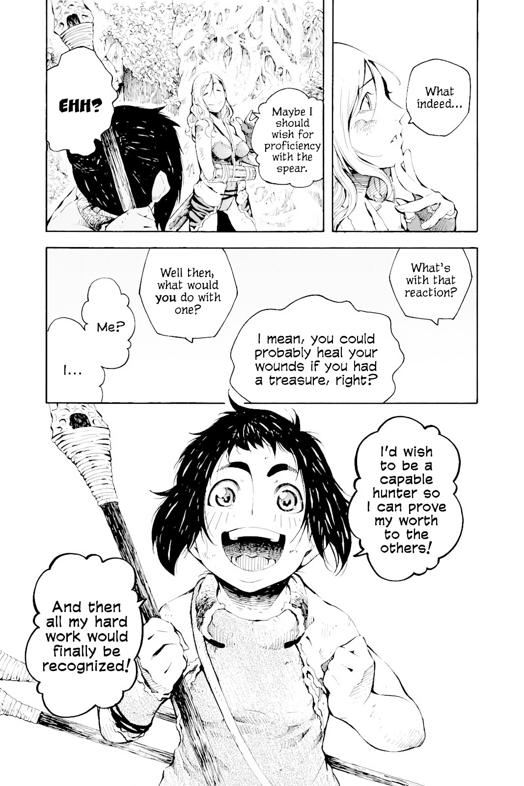 Genshi Otome to Kami no Tou Chapter 2 page 9 - Chapter 2: The Treasure of Wishes (Second Half)