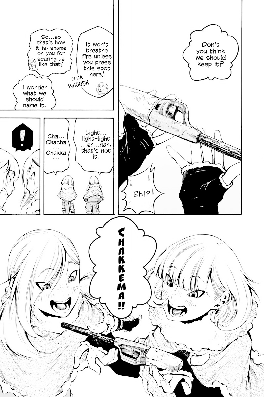 Genshi Otome to Kami no Tou Chapter 3 page 7 - Chapter 3: The Treasure of Promises