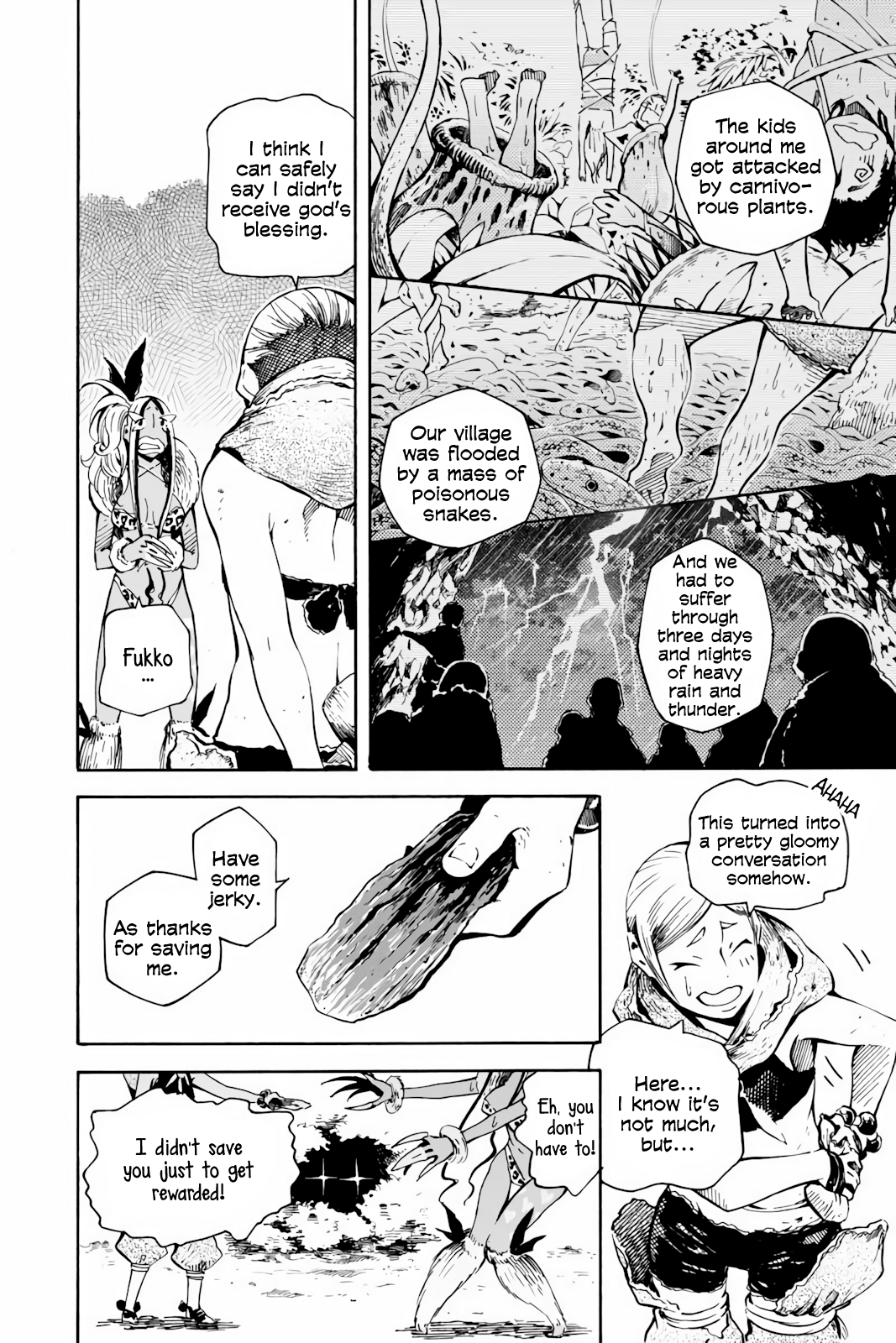Genshi Otome to Kami no Tou Chapter 4 page 14 - Chapter 4: The Treasure of Good Fortune (First Half)