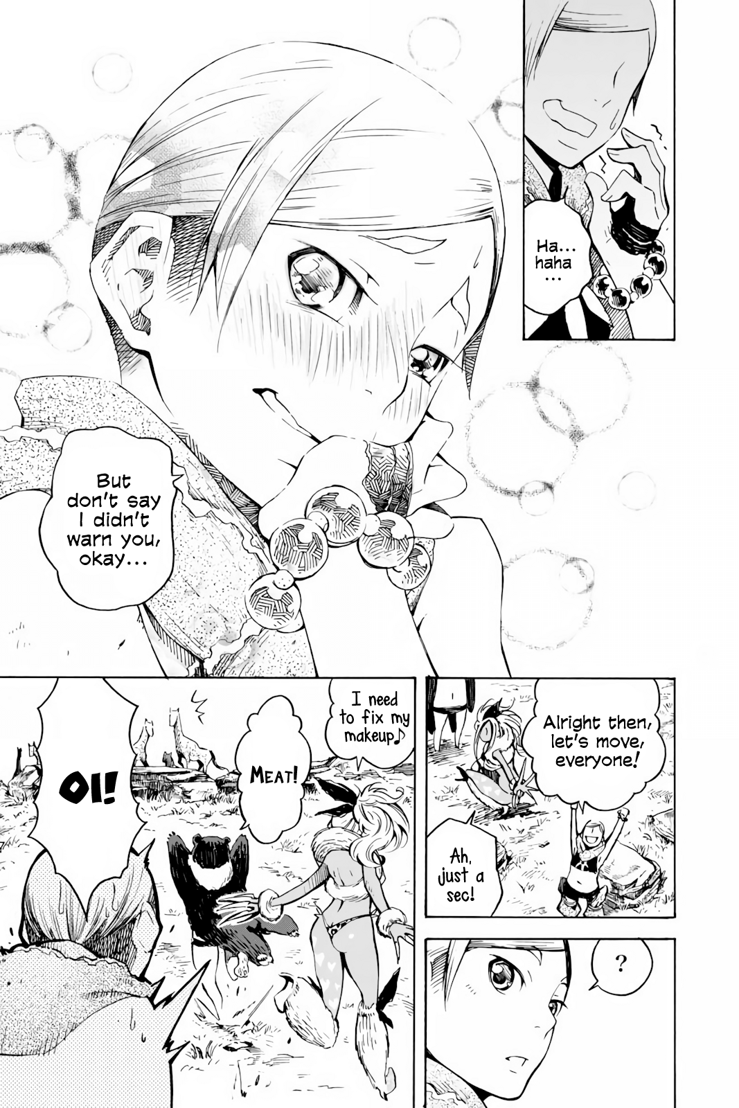 Genshi Otome to Kami no Tou Chapter 4 page 21 - Chapter 4: The Treasure of Good Fortune (First Half)