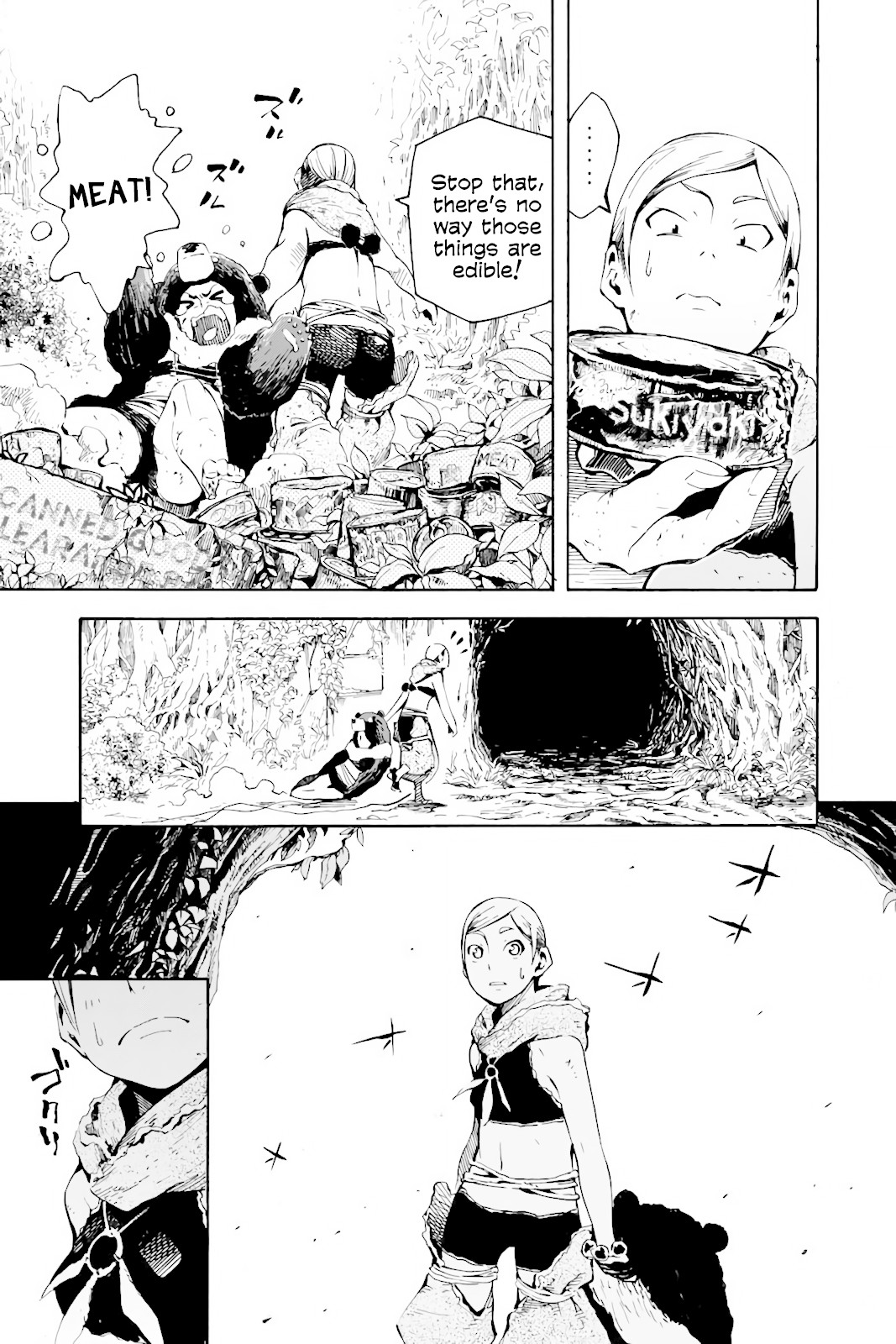 Genshi Otome to Kami no Tou Chapter 4 page 35 - Chapter 4: The Treasure of Good Fortune (First Half)