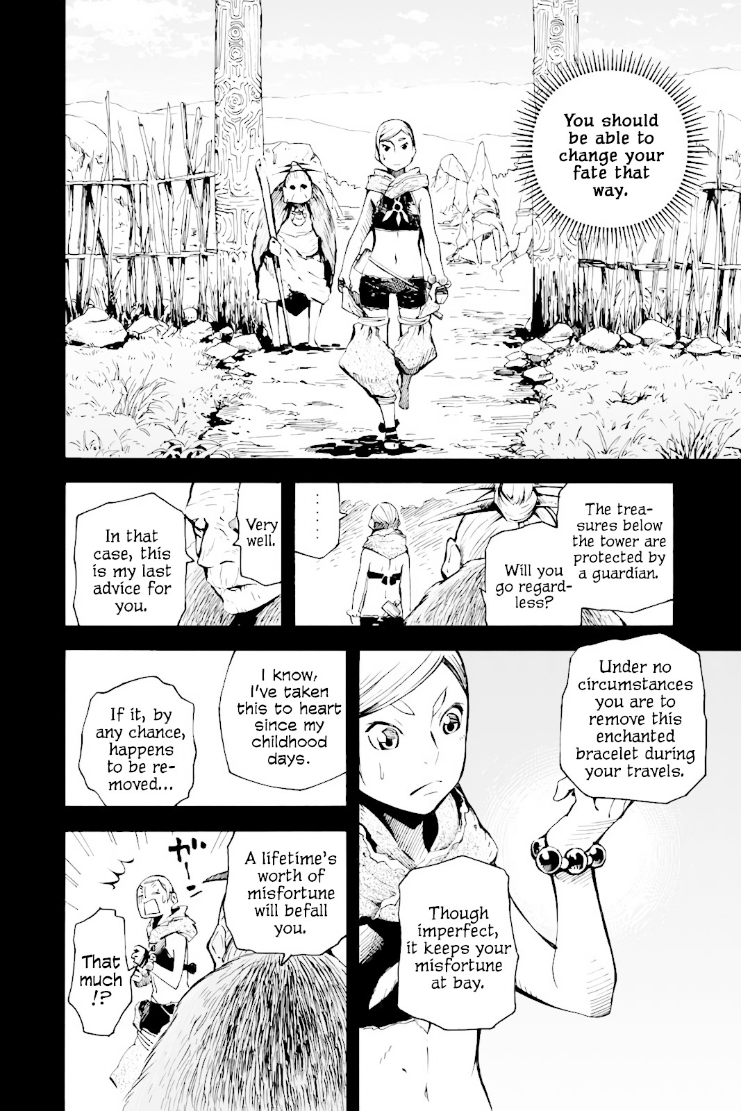 Genshi Otome to Kami no Tou Chapter 4 page 6 - Chapter 4: The Treasure of Good Fortune (First Half)