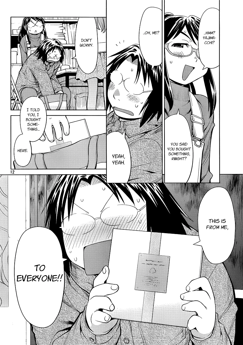 Genshiken Nidaime - The Society for the Study of Modern Visual Culture II Chapter 100 page 12 - Chapter 100: Do They Call It That Because It's Mr. Van Allen's Birthday?