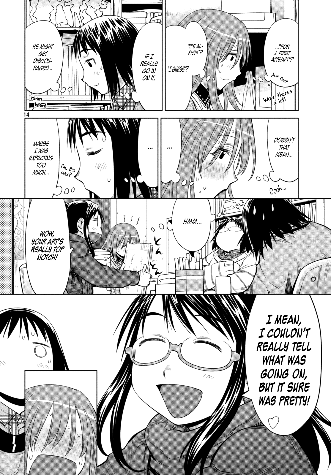 Genshiken Nidaime - The Society for the Study of Modern Visual Culture II Chapter 104 page 14 - Chapter 104: See You for the First Time