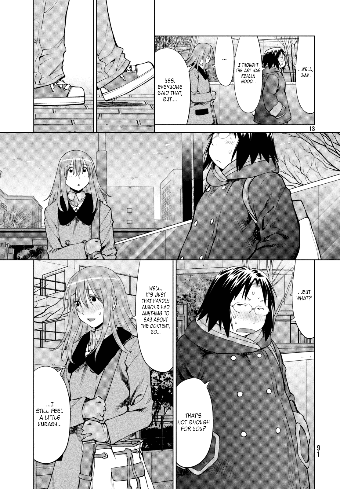 Genshiken Nidaime - The Society for the Study of Modern Visual Culture II Chapter 106 page 13 - Chapter 106: The Bush Warbler Remains Silent