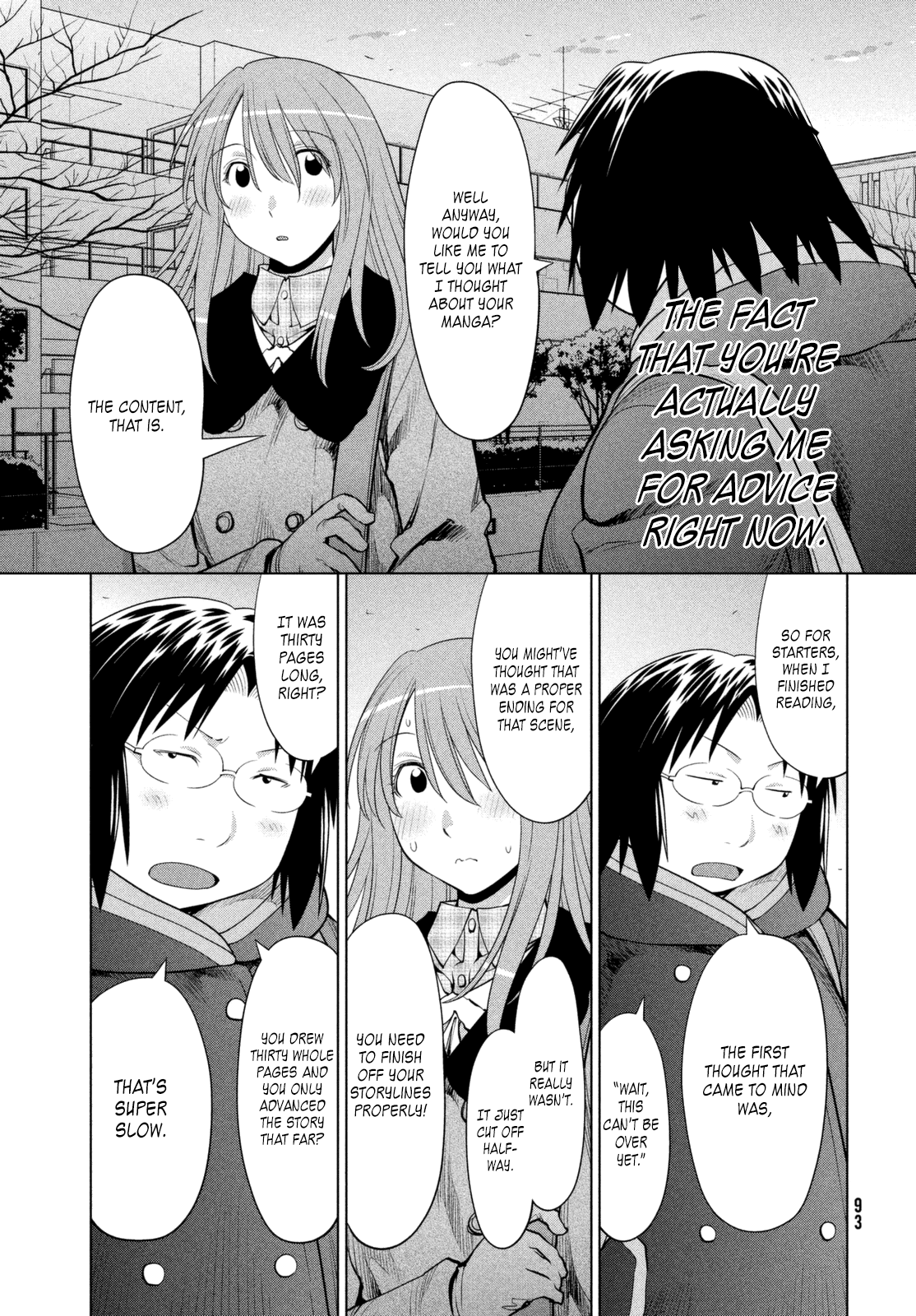 Genshiken Nidaime - The Society for the Study of Modern Visual Culture II Chapter 106 page 15 - Chapter 106: The Bush Warbler Remains Silent