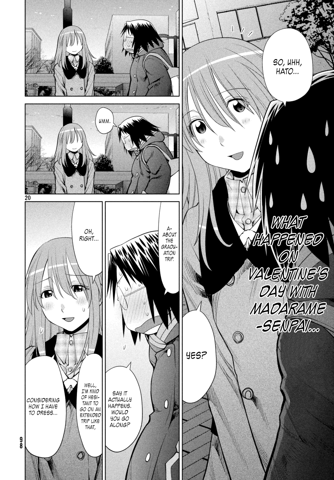 Genshiken Nidaime - The Society for the Study of Modern Visual Culture II Chapter 106 page 20 - Chapter 106: The Bush Warbler Remains Silent