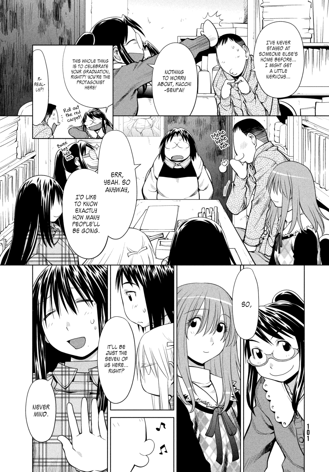 Genshiken Nidaime - The Society for the Study of Modern Visual Culture II Chapter 106 page 23 - Chapter 106: The Bush Warbler Remains Silent