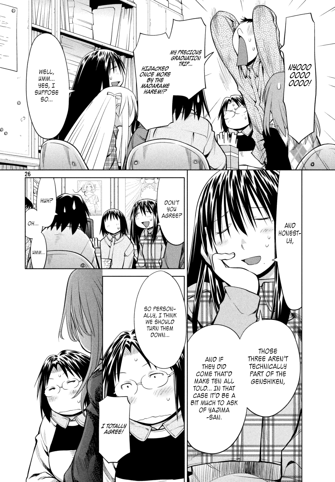 Genshiken Nidaime - The Society for the Study of Modern Visual Culture II Chapter 106 page 26 - Chapter 106: The Bush Warbler Remains Silent
