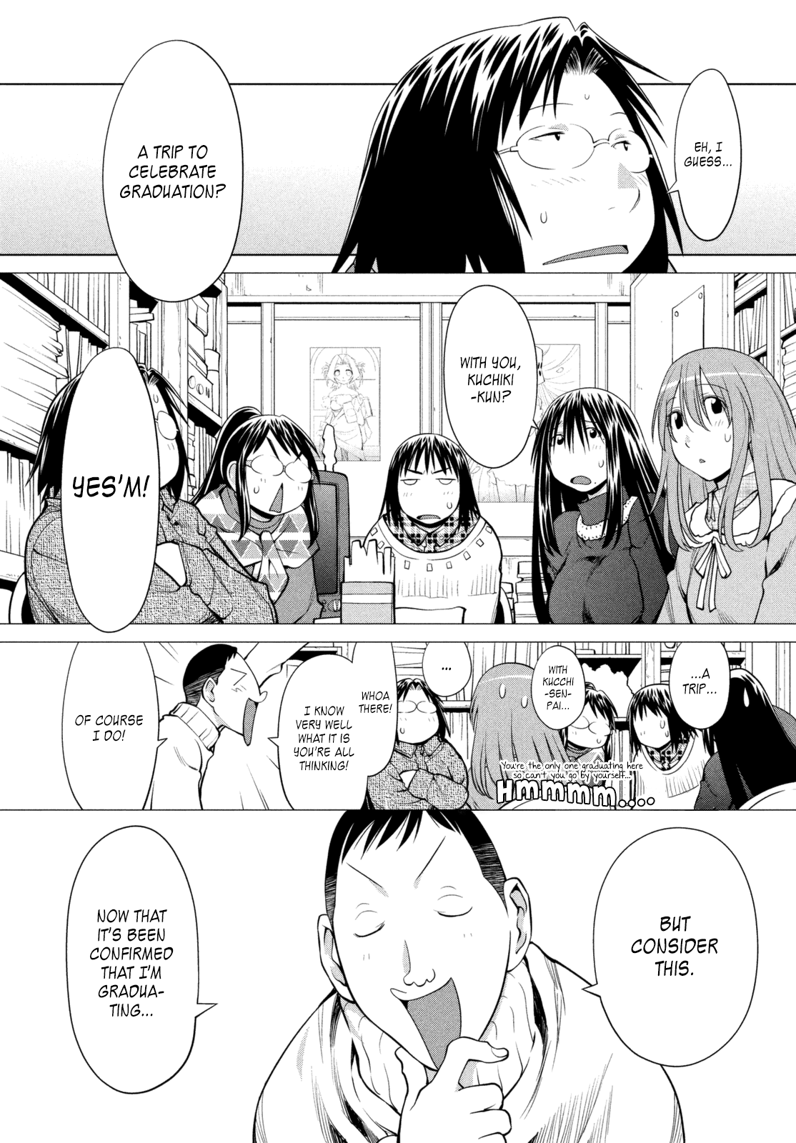 Genshiken Nidaime - The Society for the Study of Modern Visual Culture II Chapter 106 page 6 - Chapter 106: The Bush Warbler Remains Silent