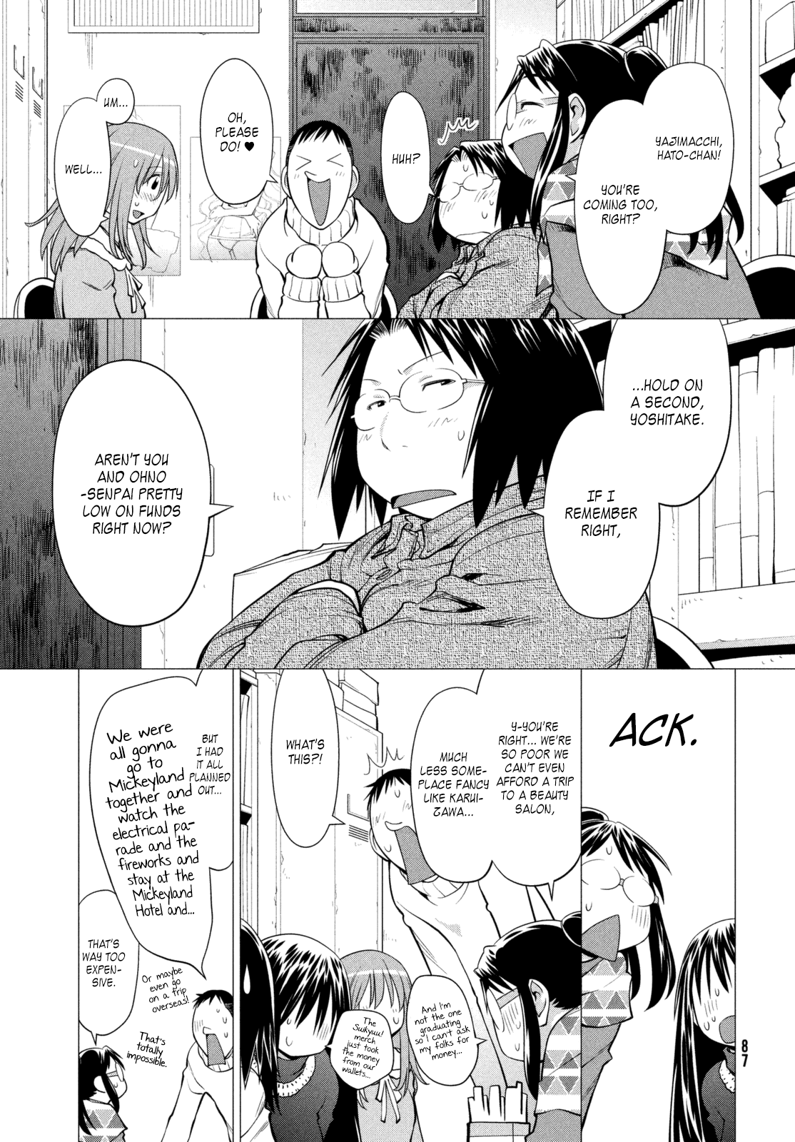 Genshiken Nidaime - The Society for the Study of Modern Visual Culture II Chapter 106 page 9 - Chapter 106: The Bush Warbler Remains Silent
