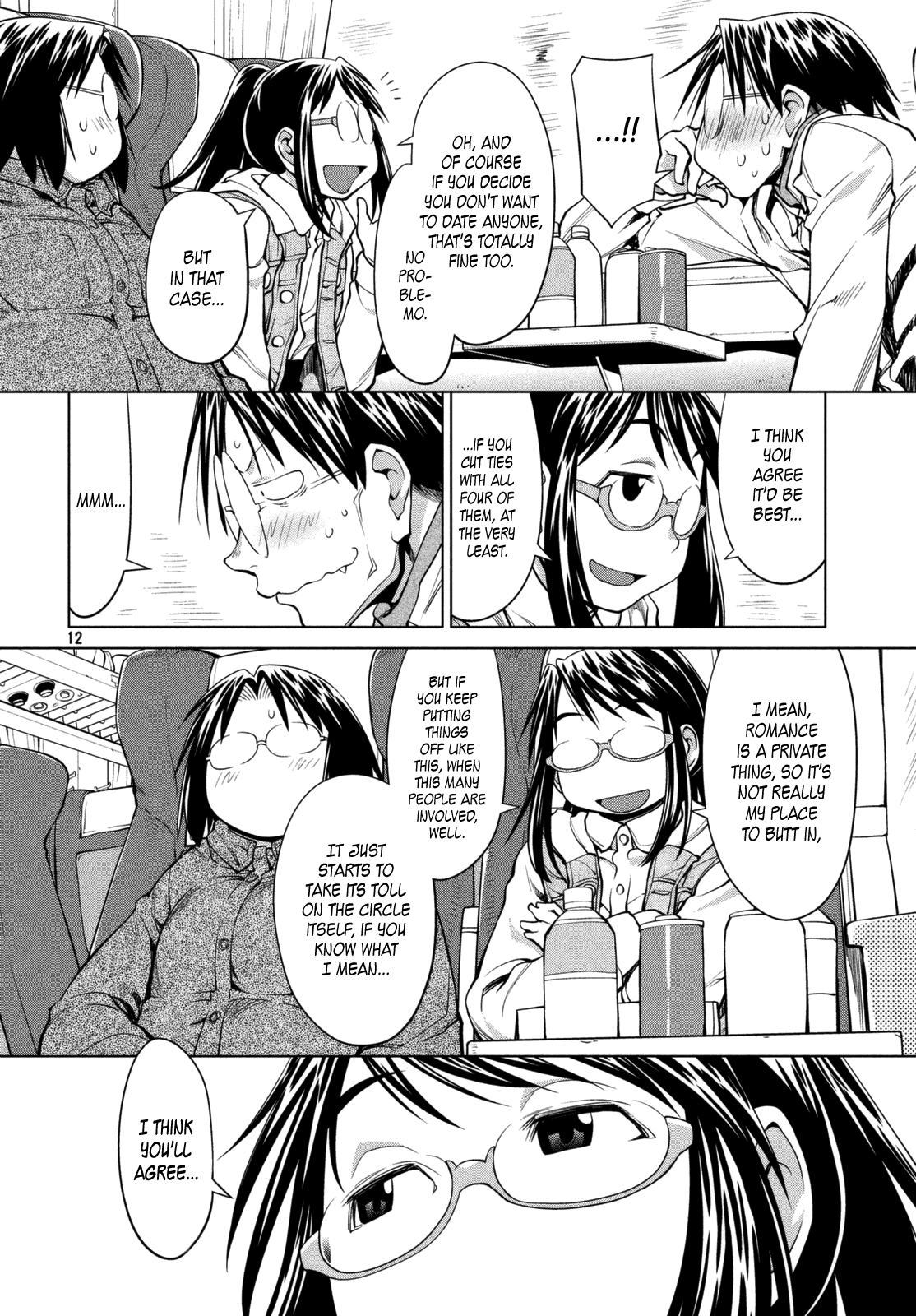 Genshiken Nidaime - The Society for the Study of Modern Visual Culture II Chapter 107 page 12 - Chapter 107: From a Tobu Line Rail Car