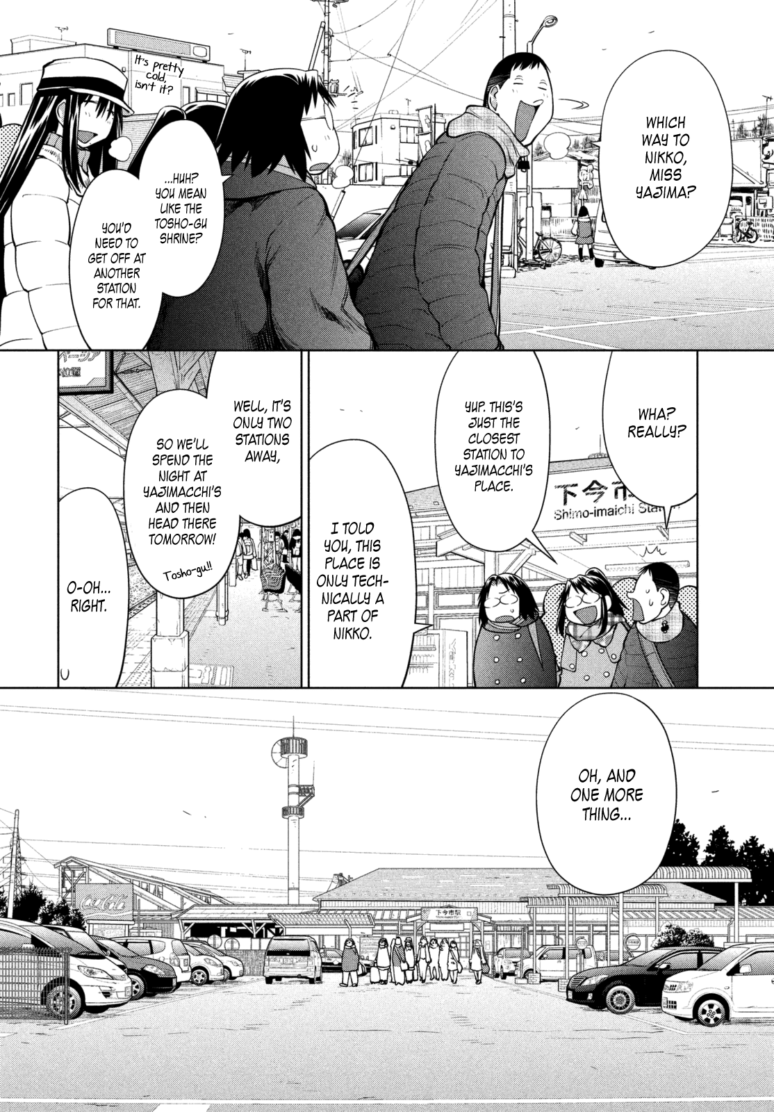 Genshiken Nidaime - The Society for the Study of Modern Visual Culture II Chapter 107 page 18 - Chapter 107: From a Tobu Line Rail Car