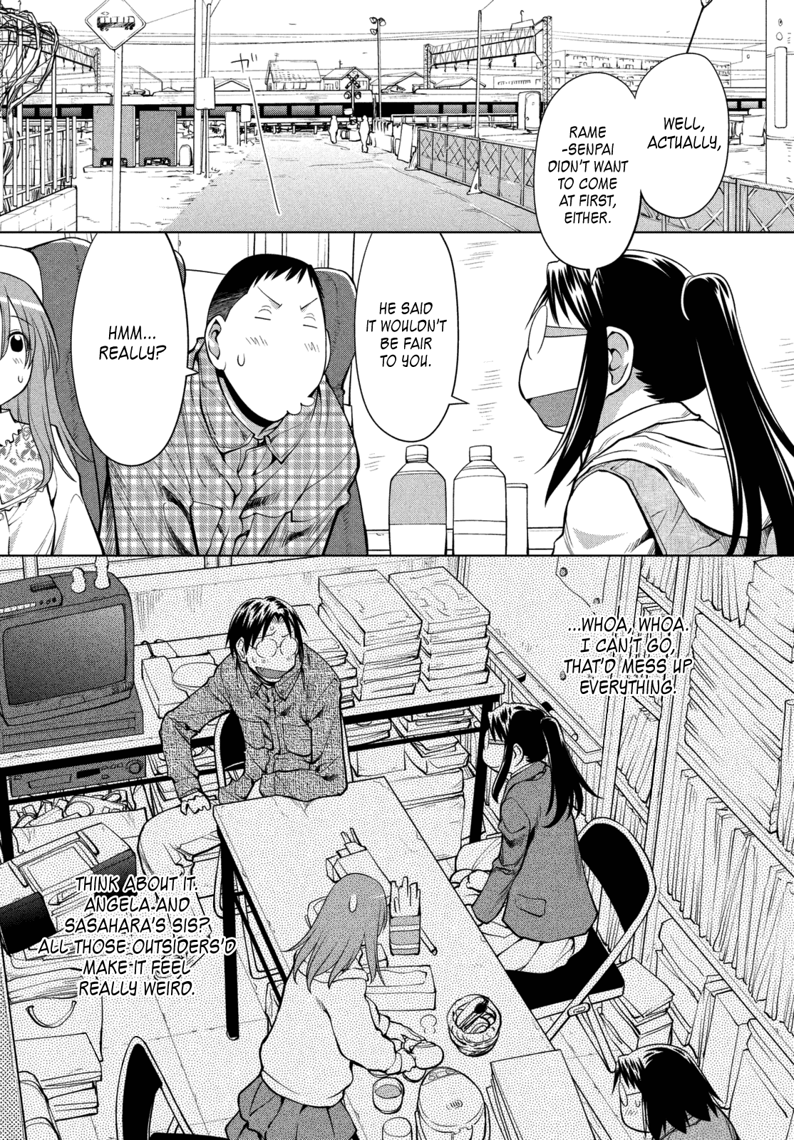 Genshiken Nidaime - The Society for the Study of Modern Visual Culture II Chapter 107 page 3 - Chapter 107: From a Tobu Line Rail Car