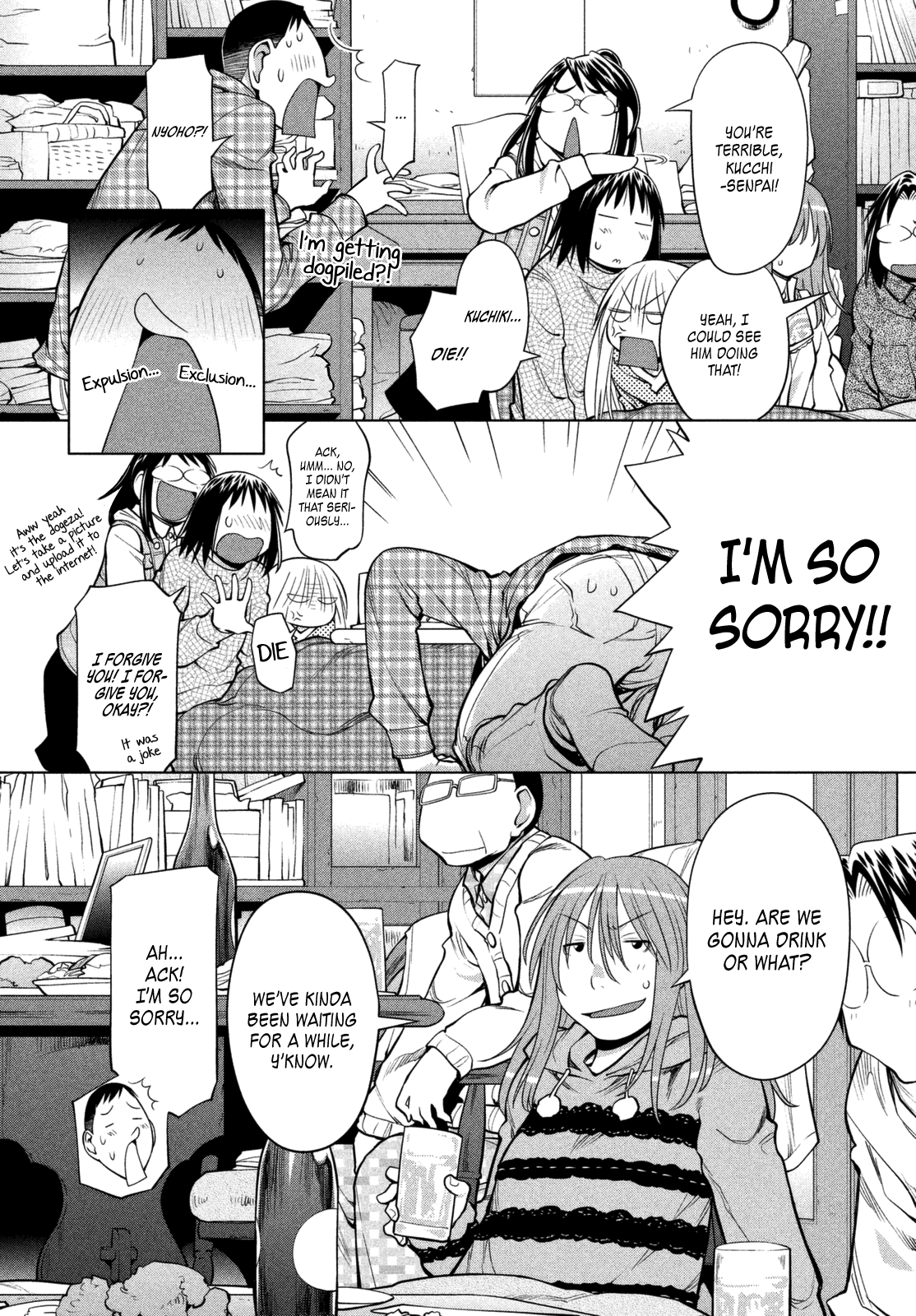 Genshiken Nidaime - The Society for the Study of Modern Visual Culture II Chapter 108 page 22 - Chapter 108: The Return of Yajima