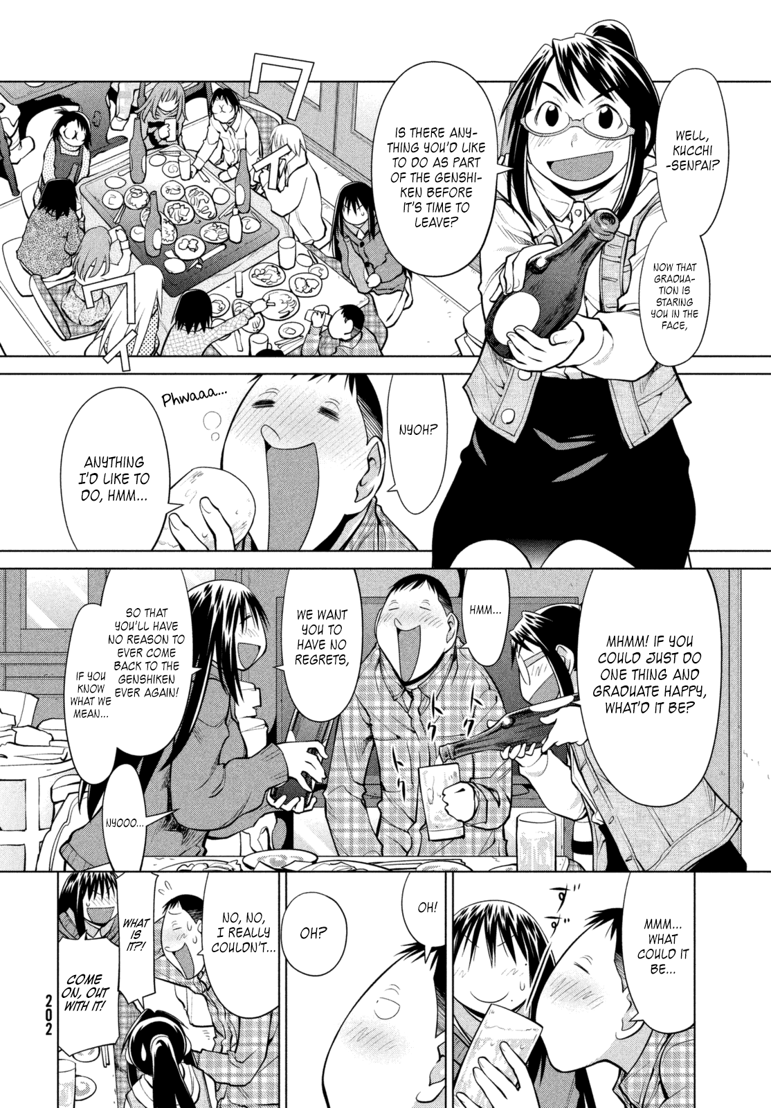 Genshiken Nidaime - The Society for the Study of Modern Visual Culture II Chapter 109 page 4 - Chapter 109: If that's proof that you can do anything, then is this proof that you can do nothing?