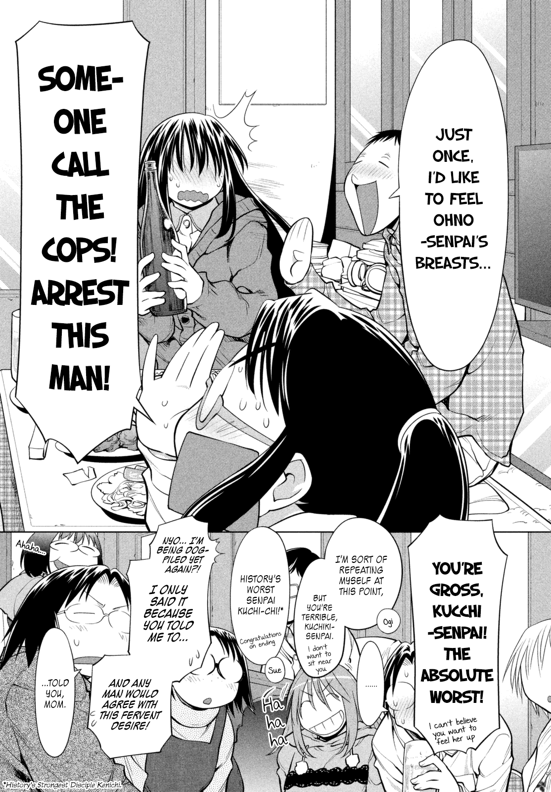 Genshiken Nidaime - The Society for the Study of Modern Visual Culture II Chapter 109 page 5 - Chapter 109: If that's proof that you can do anything, then is this proof that you can do nothing?