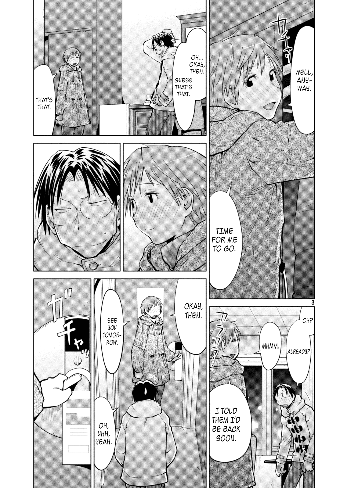 Genshiken Nidaime - The Society for the Study of Modern Visual Culture II Chapter 110 page 3 - Chapter 110: Lucky★Perv