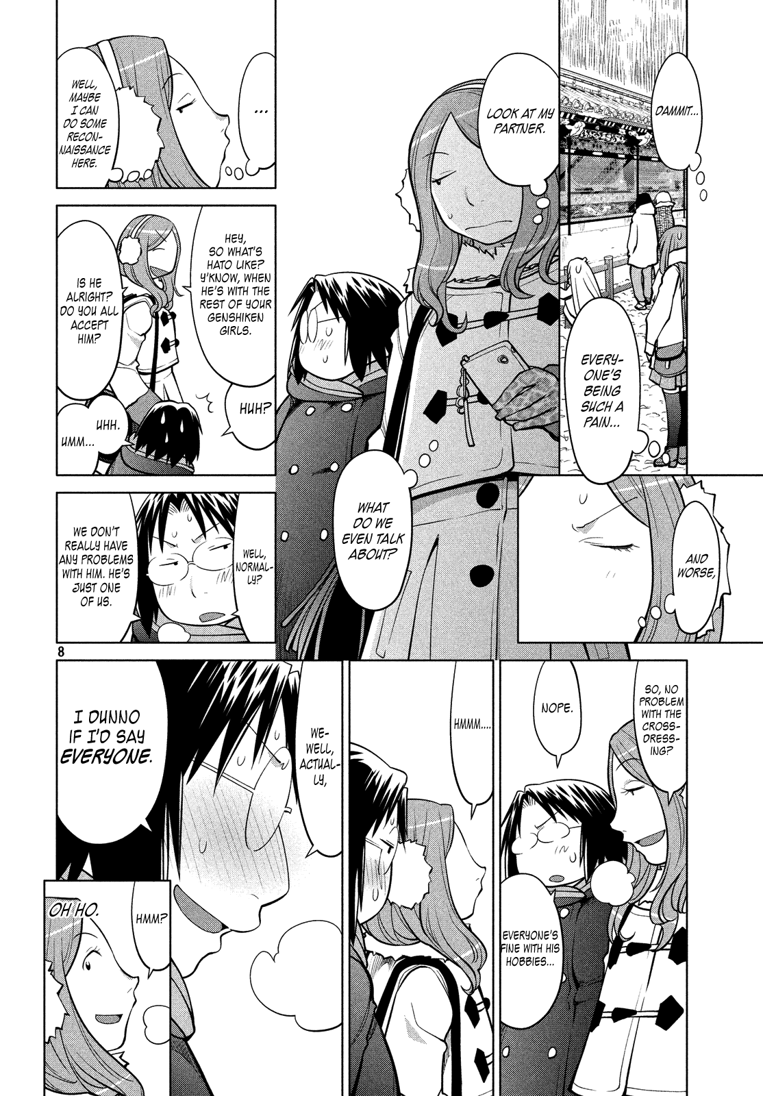 Genshiken Nidaime - The Society for the Study of Modern Visual Culture II Chapter 114 page 8 - Chapter 114: Kujibiki Unbalance 3