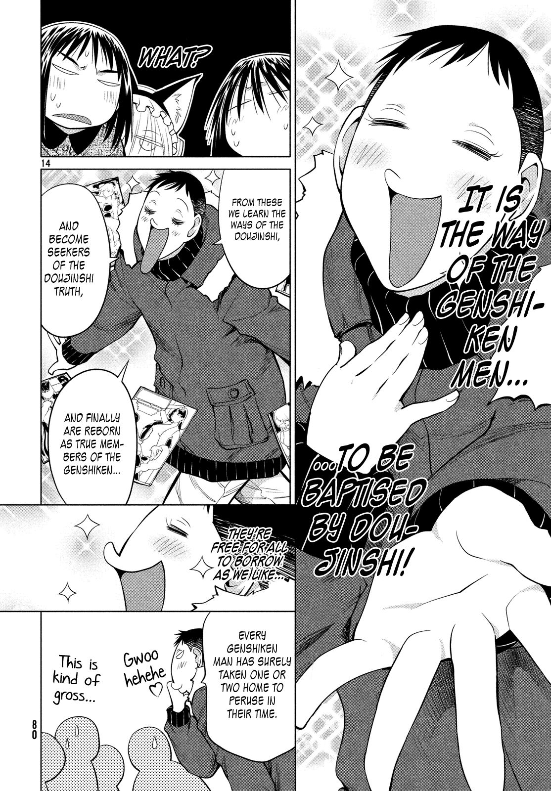 Genshiken Nidaime - The Society for the Study of Modern Visual Culture II Chapter 123 page 14 - Chapter 123: Behold, the Life of a Man