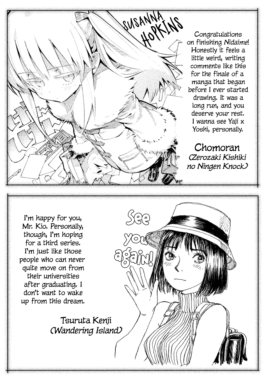 Genshiken Nidaime - The Society for the Study of Modern Visual Culture II Chapter 127 page 46 - Chapter 127: Genshiken, the Second Generation [END]