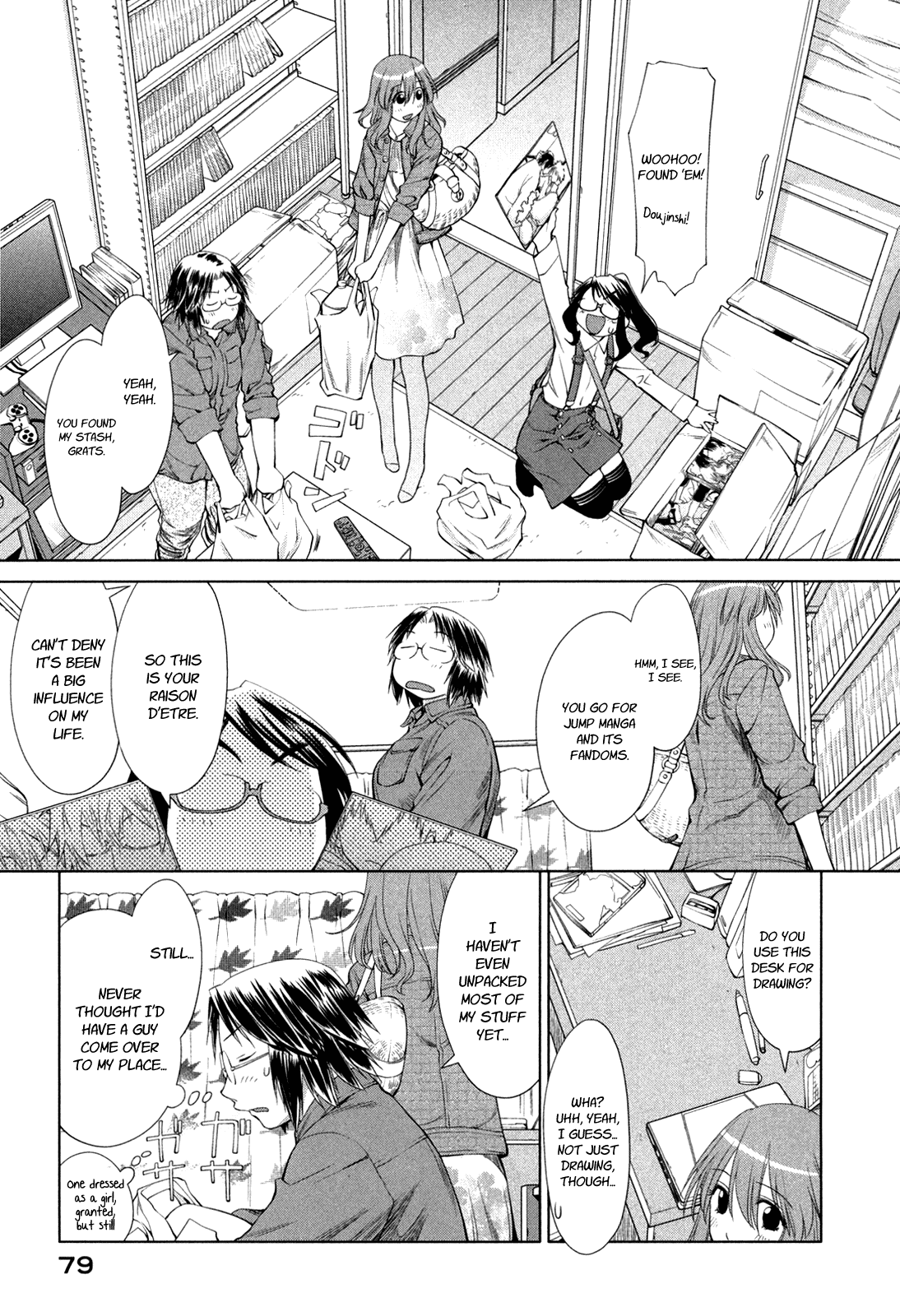 Genshiken Nidaime - The Society for the Study of Modern Visual Culture II Chapter 58 page 11 - Chapter 58: Over My Legs