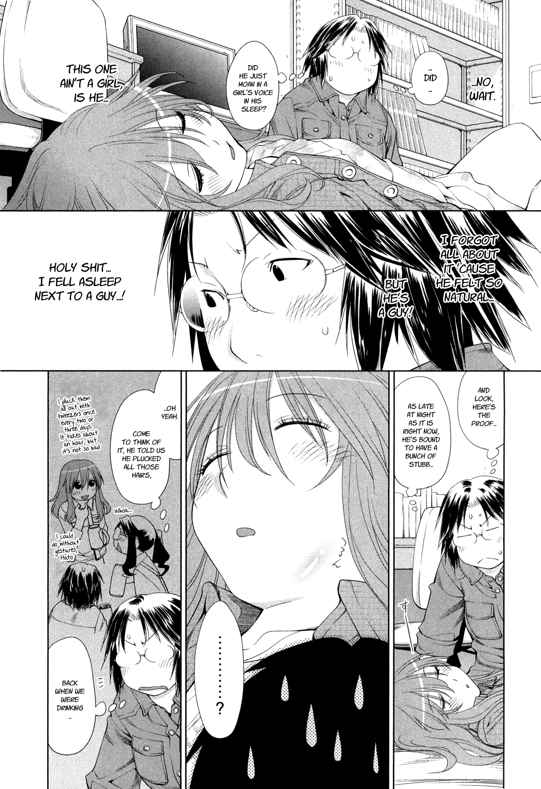Genshiken Nidaime - The Society for the Study of Modern Visual Culture II Chapter 58 page 16 - Chapter 58: Over My Legs