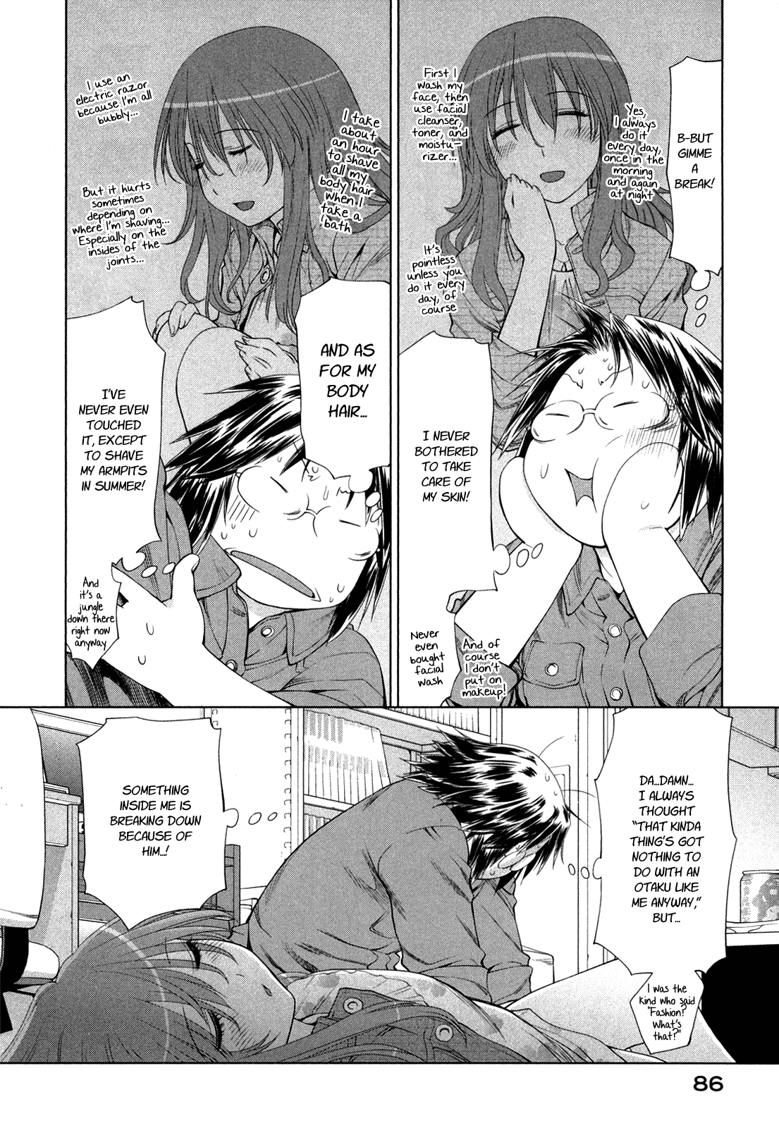 Genshiken Nidaime - The Society for the Study of Modern Visual Culture II Chapter 58 page 18 - Chapter 58: Over My Legs