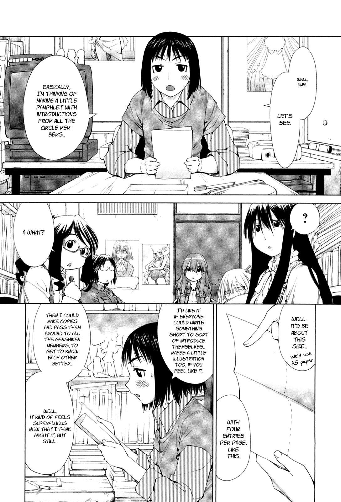 Genshiken Nidaime - The Society for the Study of Modern Visual Culture II Chapter 58 page 3 - Chapter 58: Over My Legs