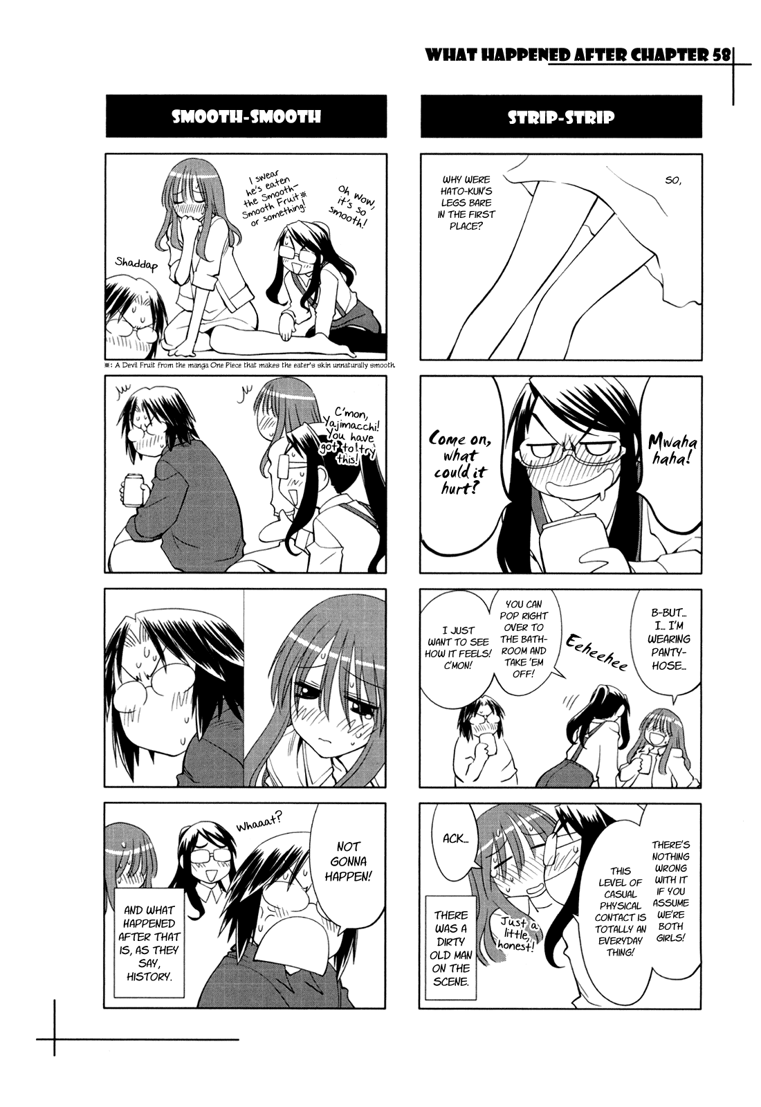 Genshiken Nidaime - The Society for the Study of Modern Visual Culture II Chapter 58 page 30 - Chapter 58: Over My Legs