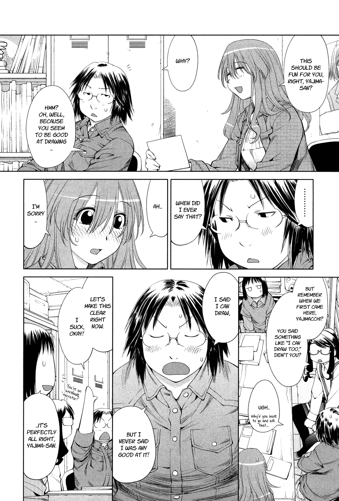 Genshiken Nidaime - The Society for the Study of Modern Visual Culture II Chapter 58 page 6 - Chapter 58: Over My Legs