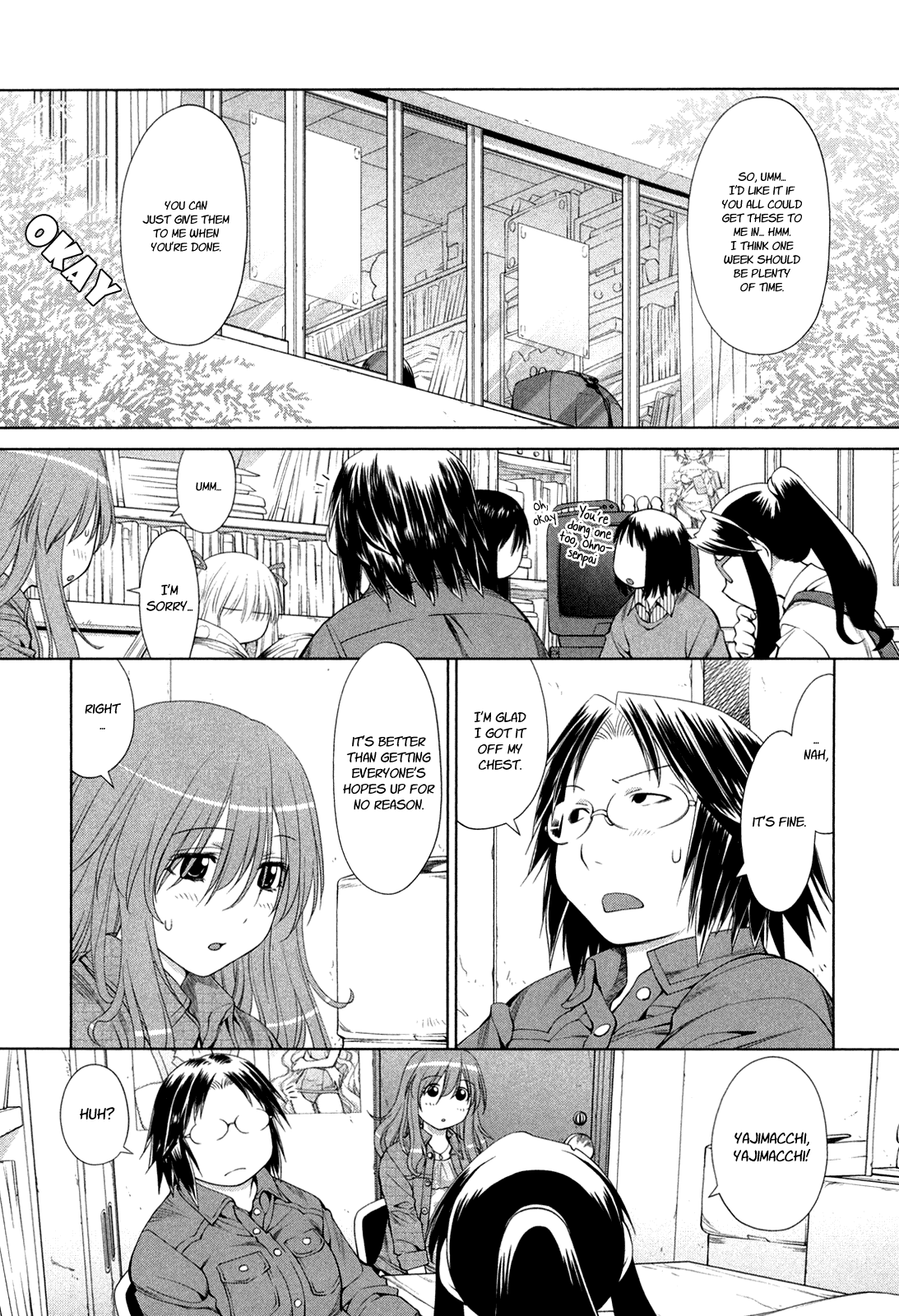 Genshiken Nidaime - The Society for the Study of Modern Visual Culture II Chapter 58 page 7 - Chapter 58: Over My Legs