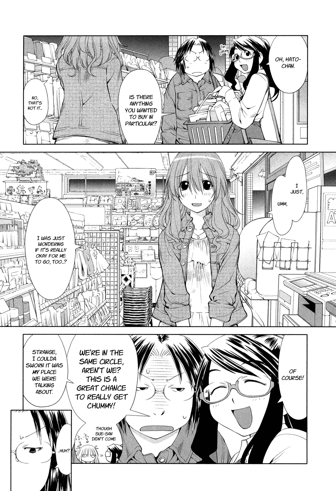 Genshiken Nidaime - The Society for the Study of Modern Visual Culture II Chapter 58 page 9 - Chapter 58: Over My Legs