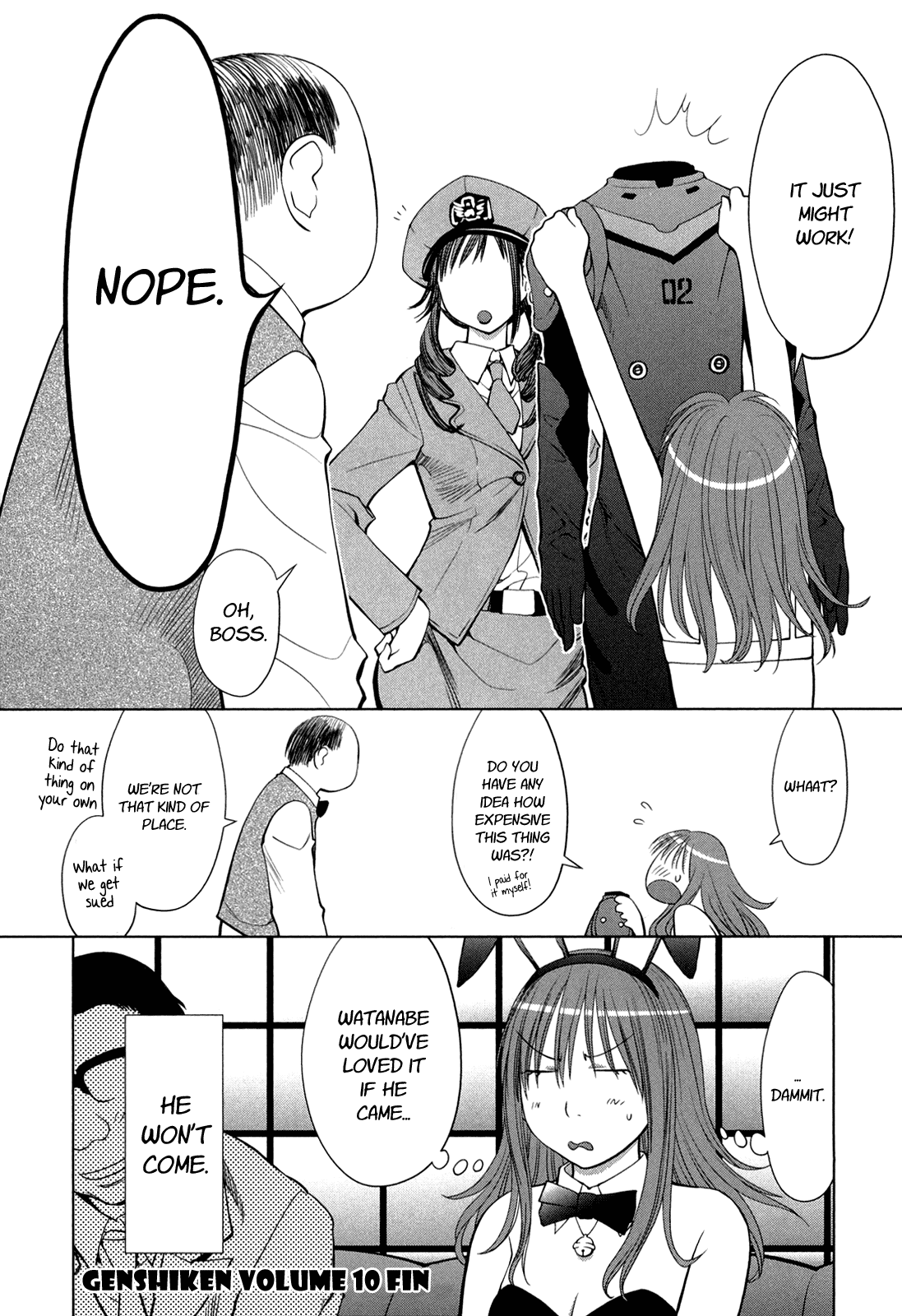 Genshiken Nidaime - The Society for the Study of Modern Visual Culture II Chapter 61 page 34 - Chapter 61: Daydream Believer