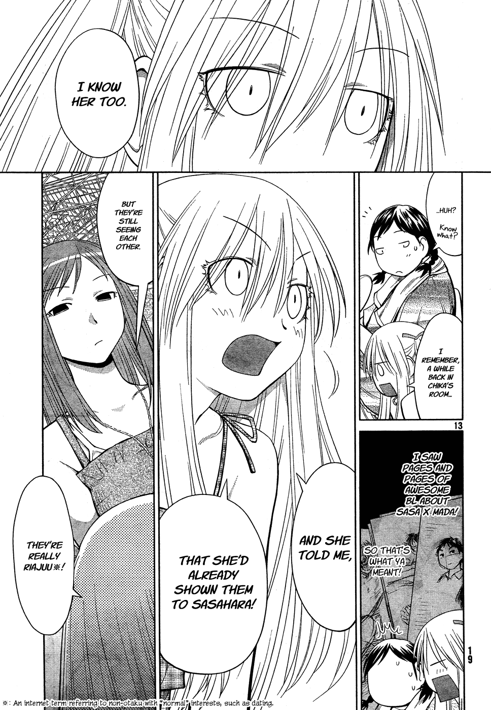 Genshiken Nidaime - The Society for the Study of Modern Visual Culture II Chapter 64 page 13 - Chapter 64: Mitsudo-MOE