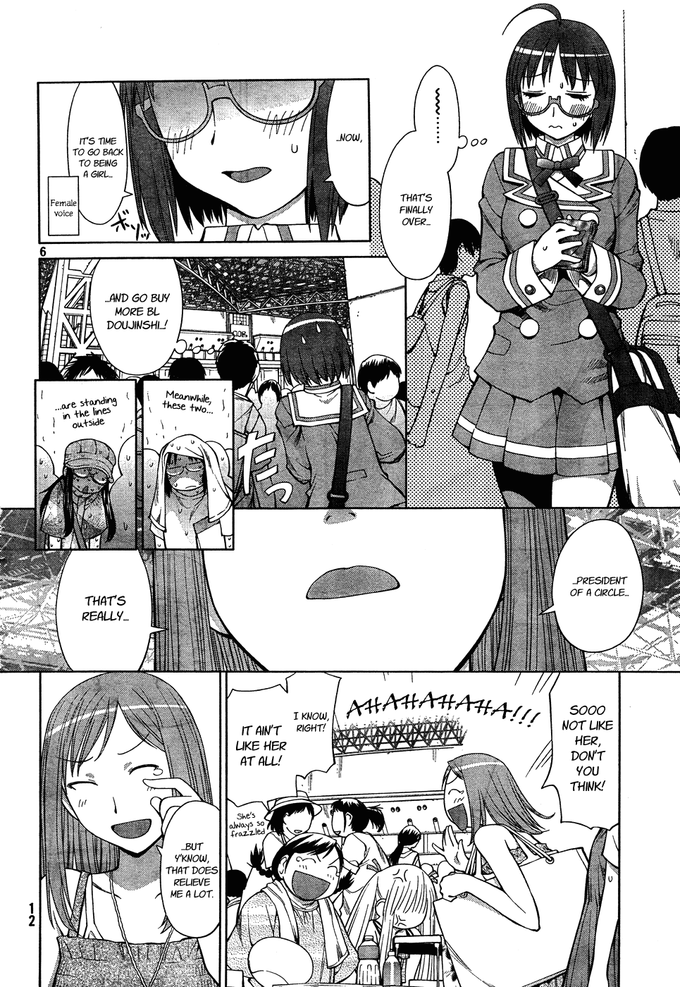 Genshiken Nidaime - The Society for the Study of Modern Visual Culture II Chapter 64 page 6 - Chapter 64: Mitsudo-MOE