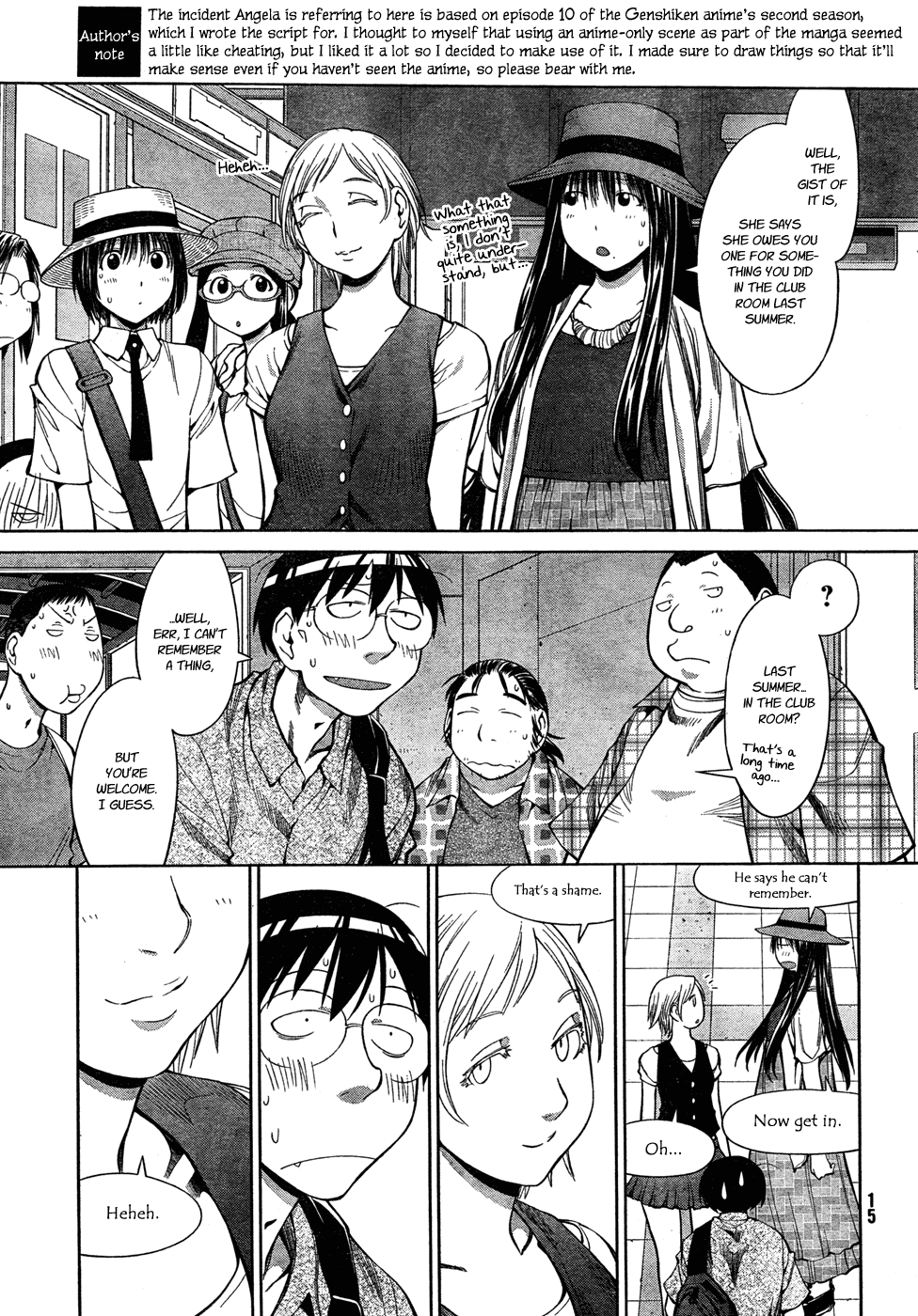 Genshiken Nidaime - The Society for the Study of Modern Visual Culture II Chapter 65 page 5 - Chapter 65: Summer Goldfinger