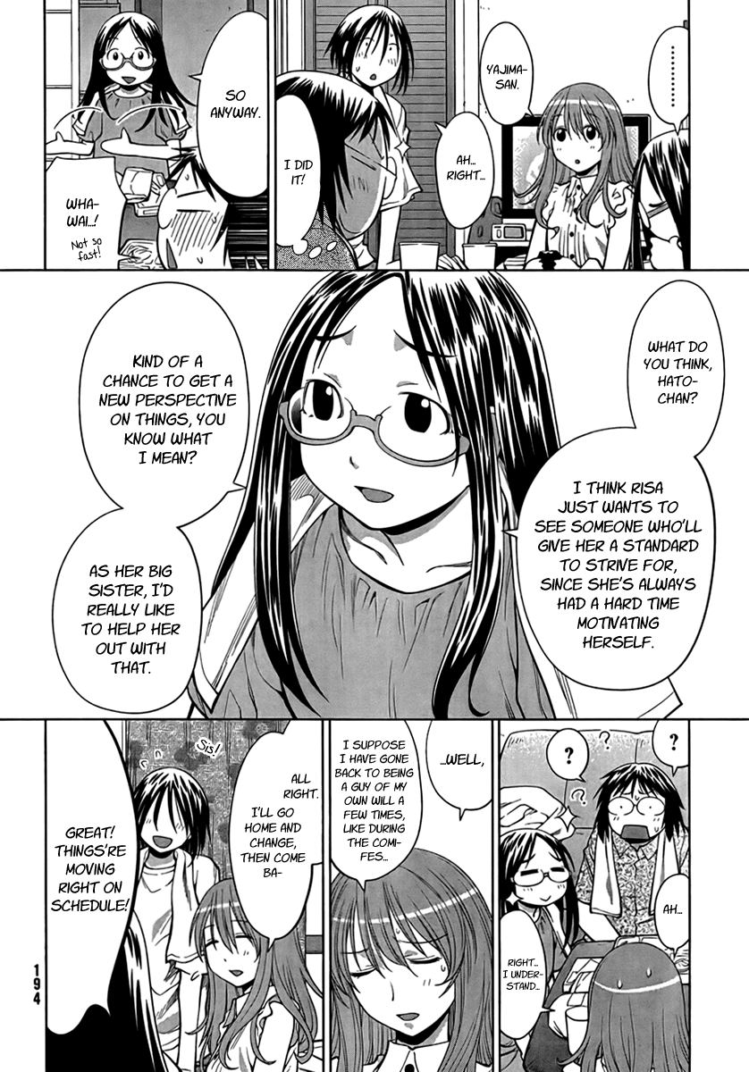 Genshiken Nidaime - The Society for the Study of Modern Visual Culture II Chapter 69 page 12 - Chapter 69: The Tortoise and the Hair