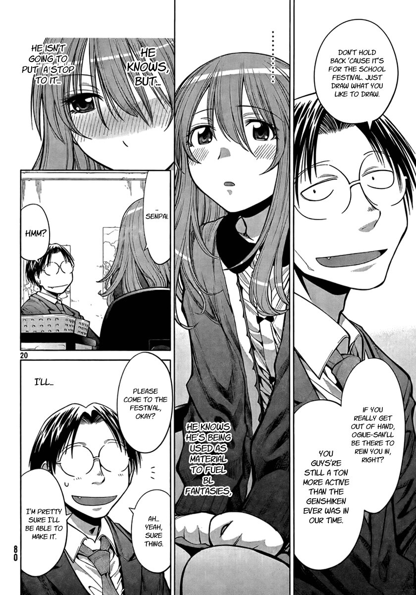 Genshiken Nidaime - The Society for the Study of Modern Visual Culture II Chapter 72 page 20 - Chapter 72: The True End Is Still Out of Sight