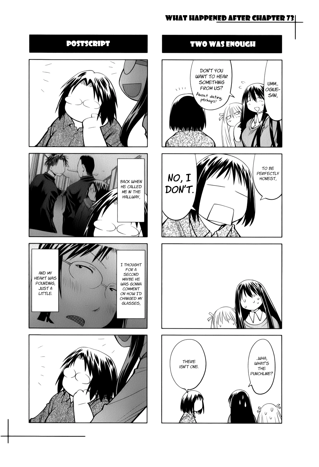 Genshiken Nidaime - The Society for the Study of Modern Visual Culture II Chapter 73 page 26 - Chapter 73: Love Stories x 3
